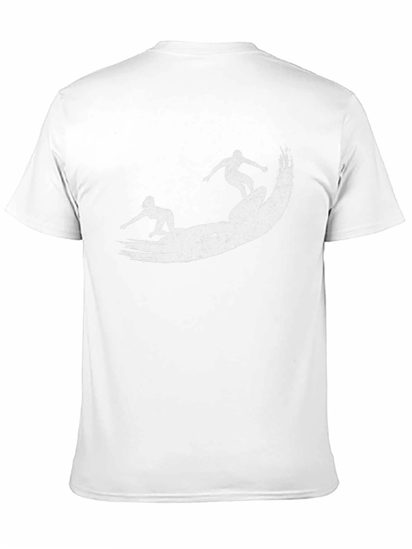 Surfer Silhouette Graphic T-Shirt