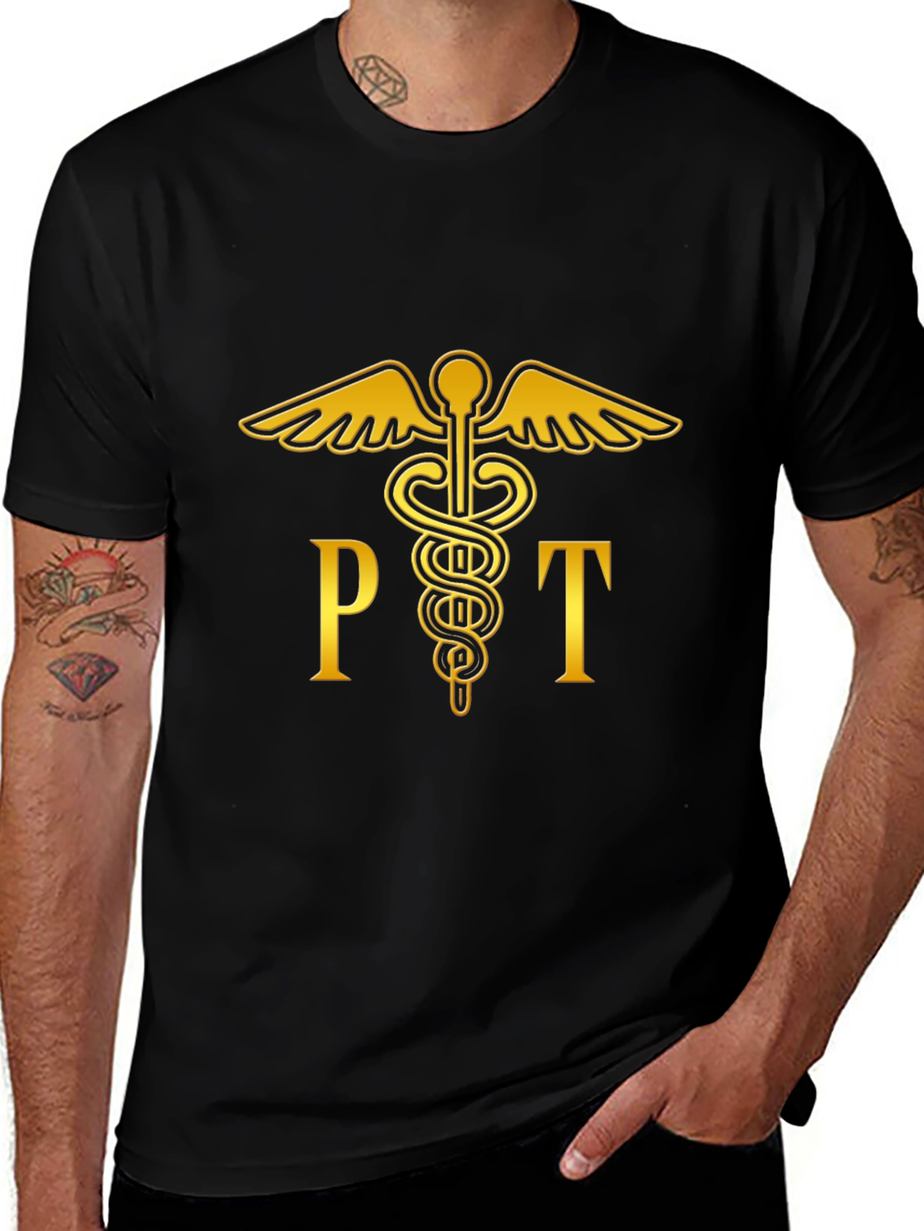 PT Symbol Graphic Tee - Physical Therapy T-Shirt
