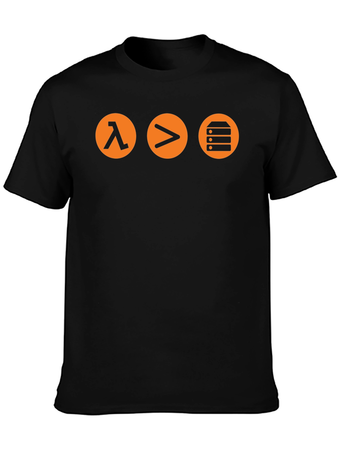 Lambda Greater Than Database T-Shirt