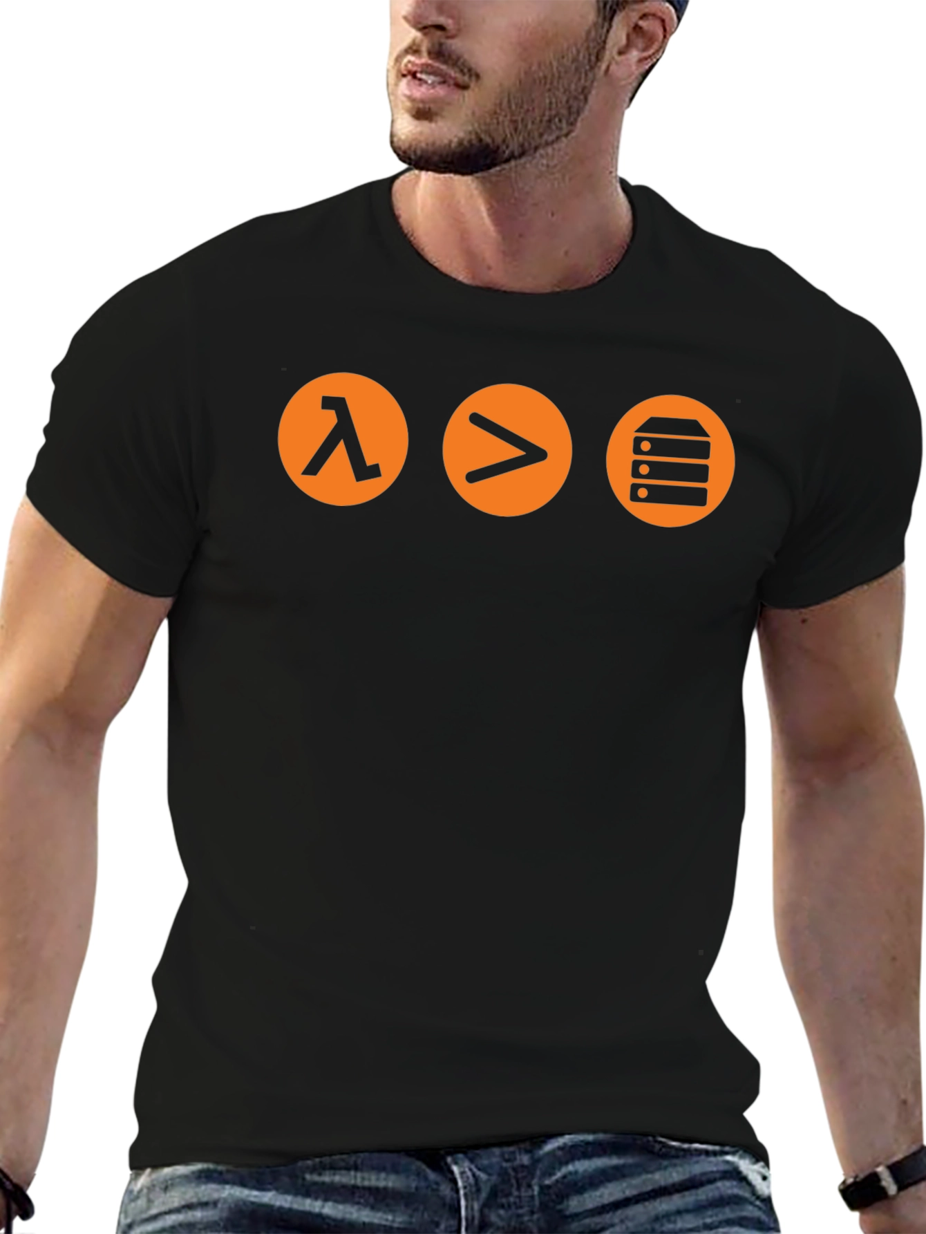 Lambda Greater Than Database T-Shirt