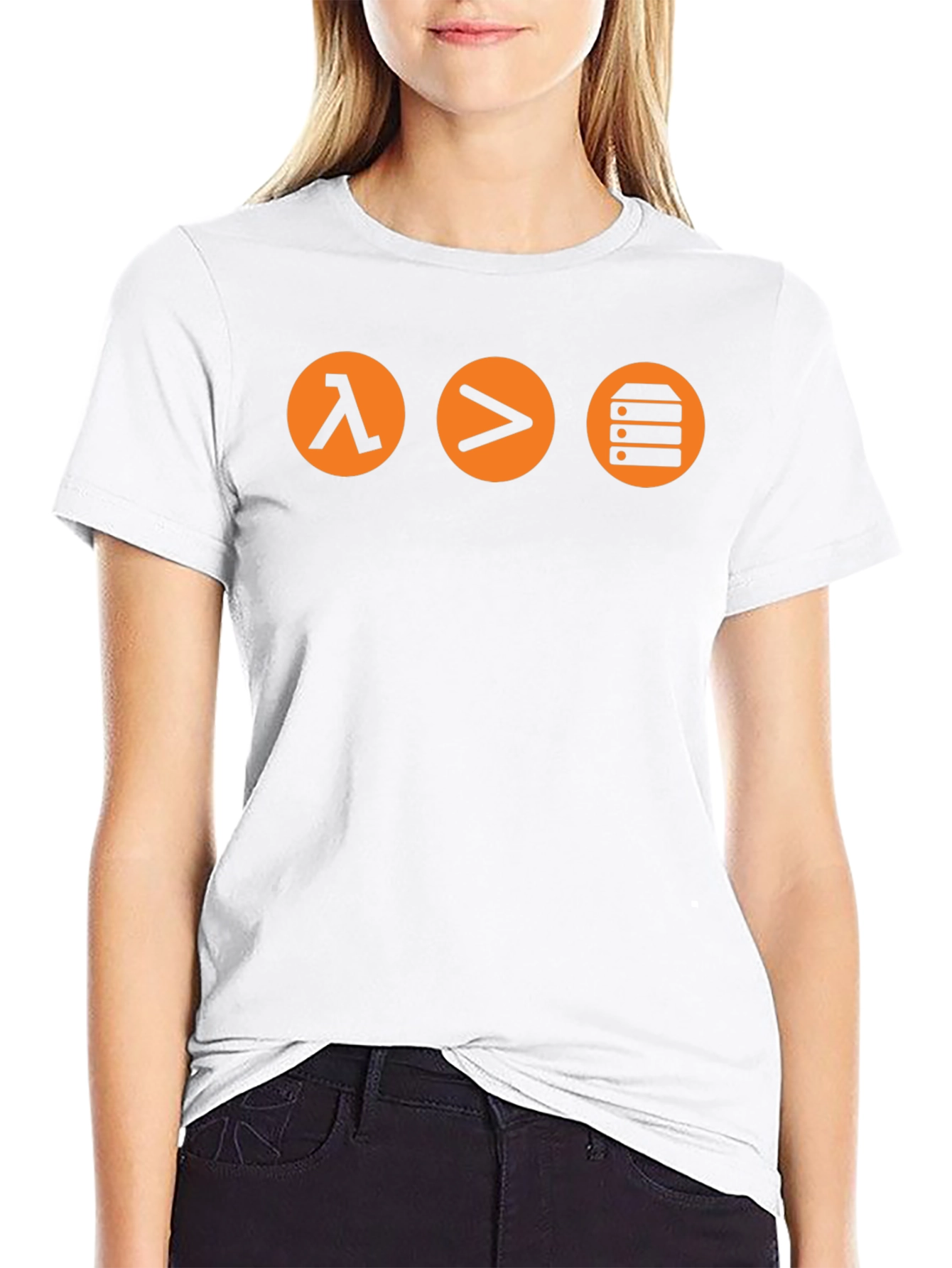 Lambda Greater Than Database T-Shirt