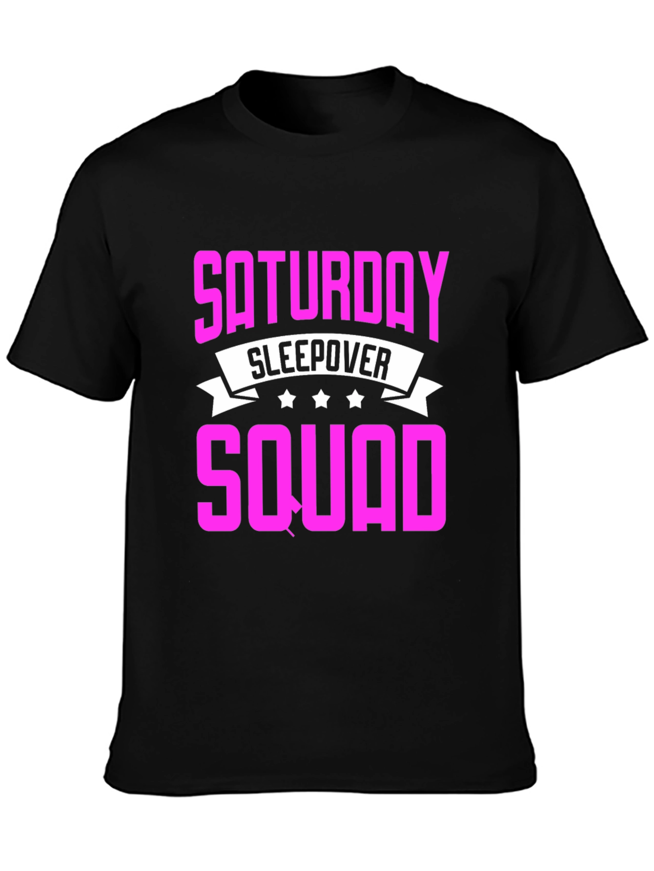 Saturday Sleepover Squad T-Shirt
