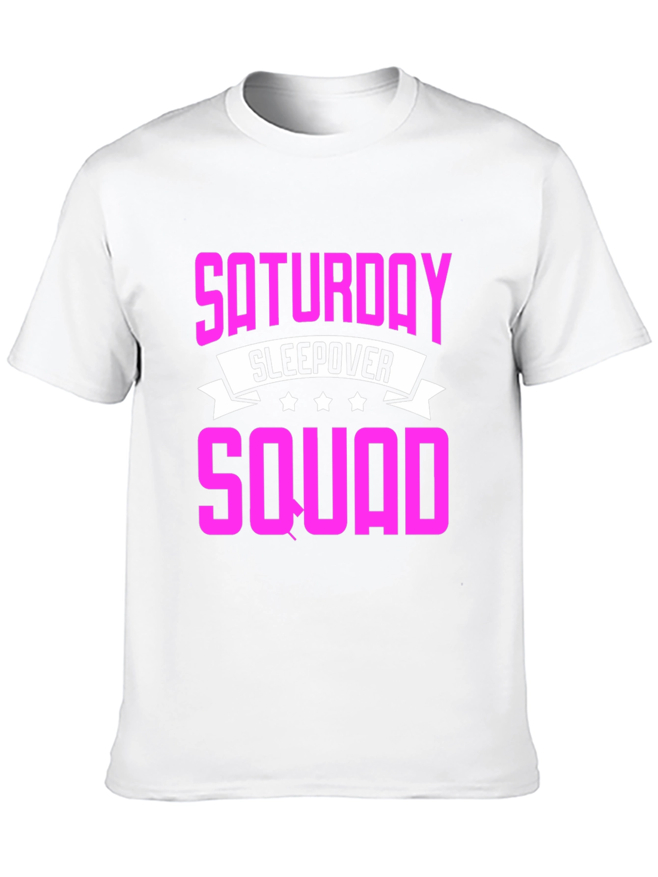 Saturday Sleepover Squad T-Shirt