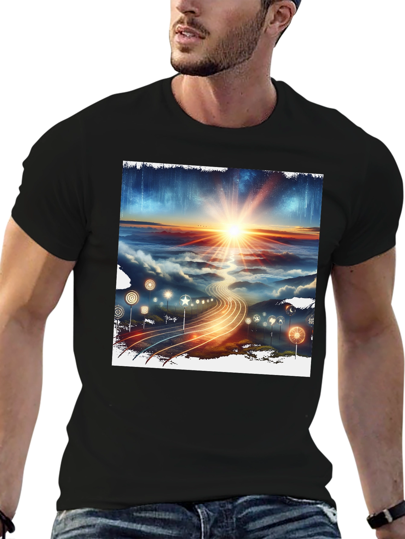 Sunset Road Trip Graphic Tee