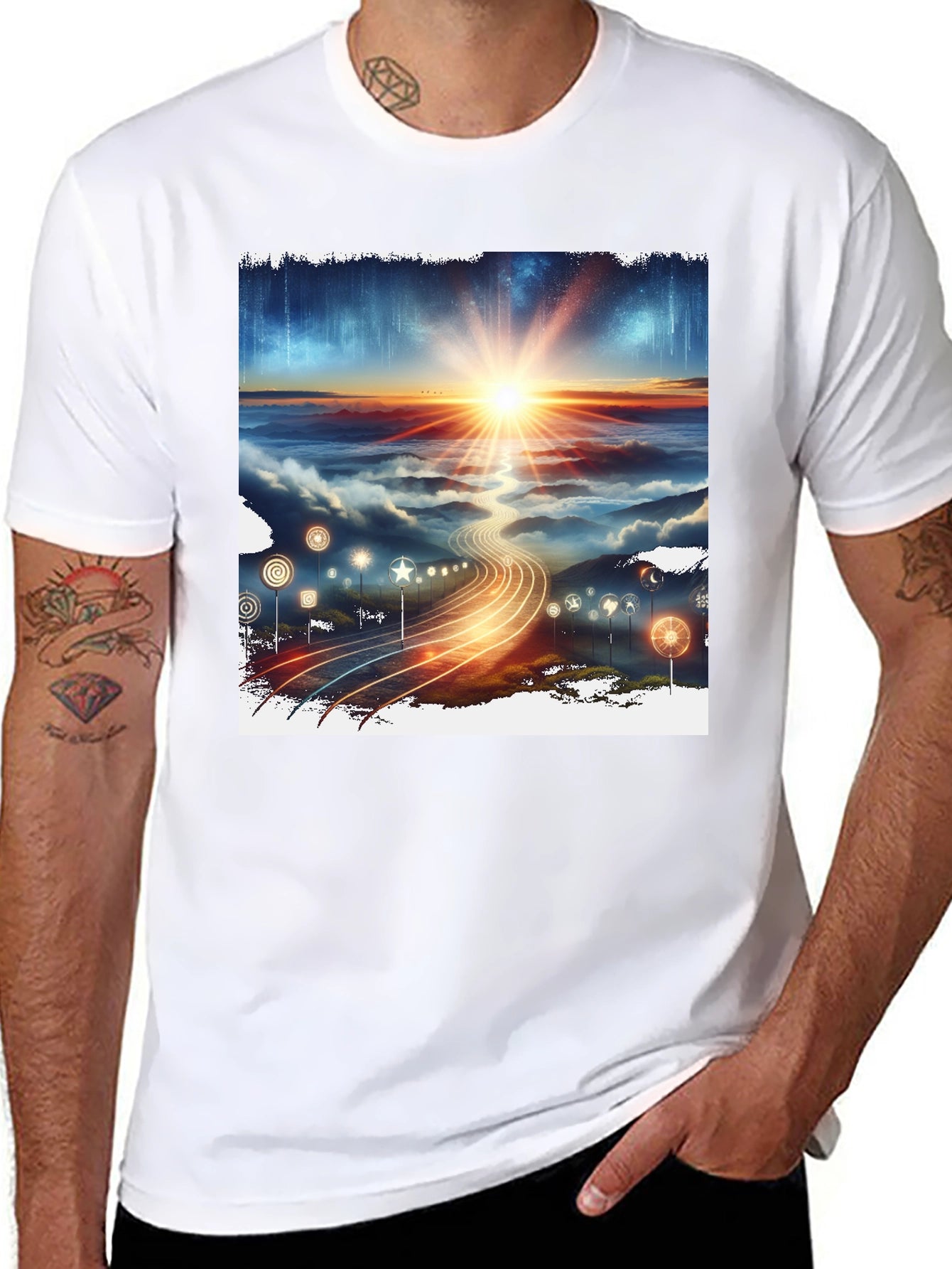 Sunset Road Trip Graphic Tee