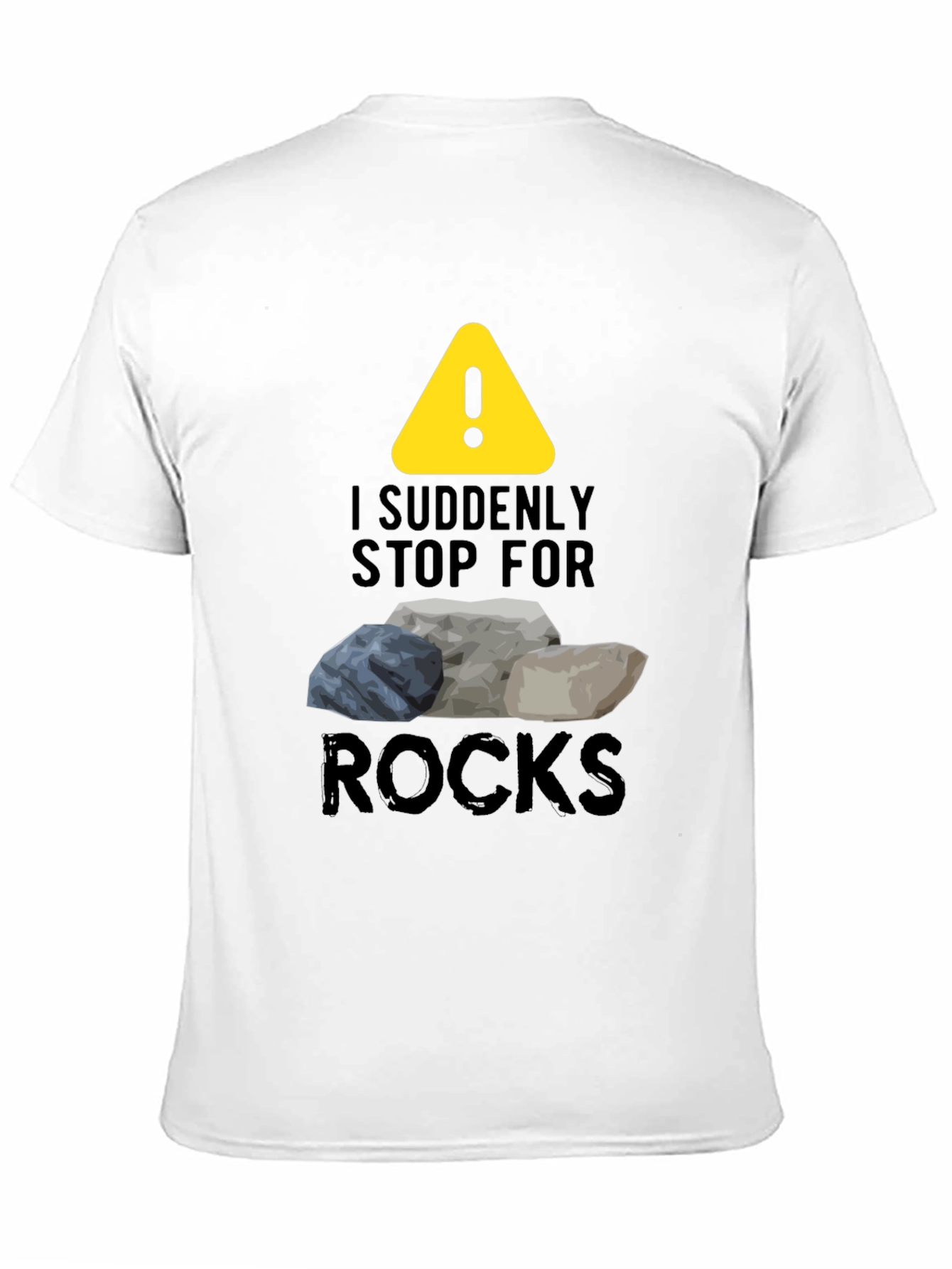 Funny Rock Collecting T-Shirt
