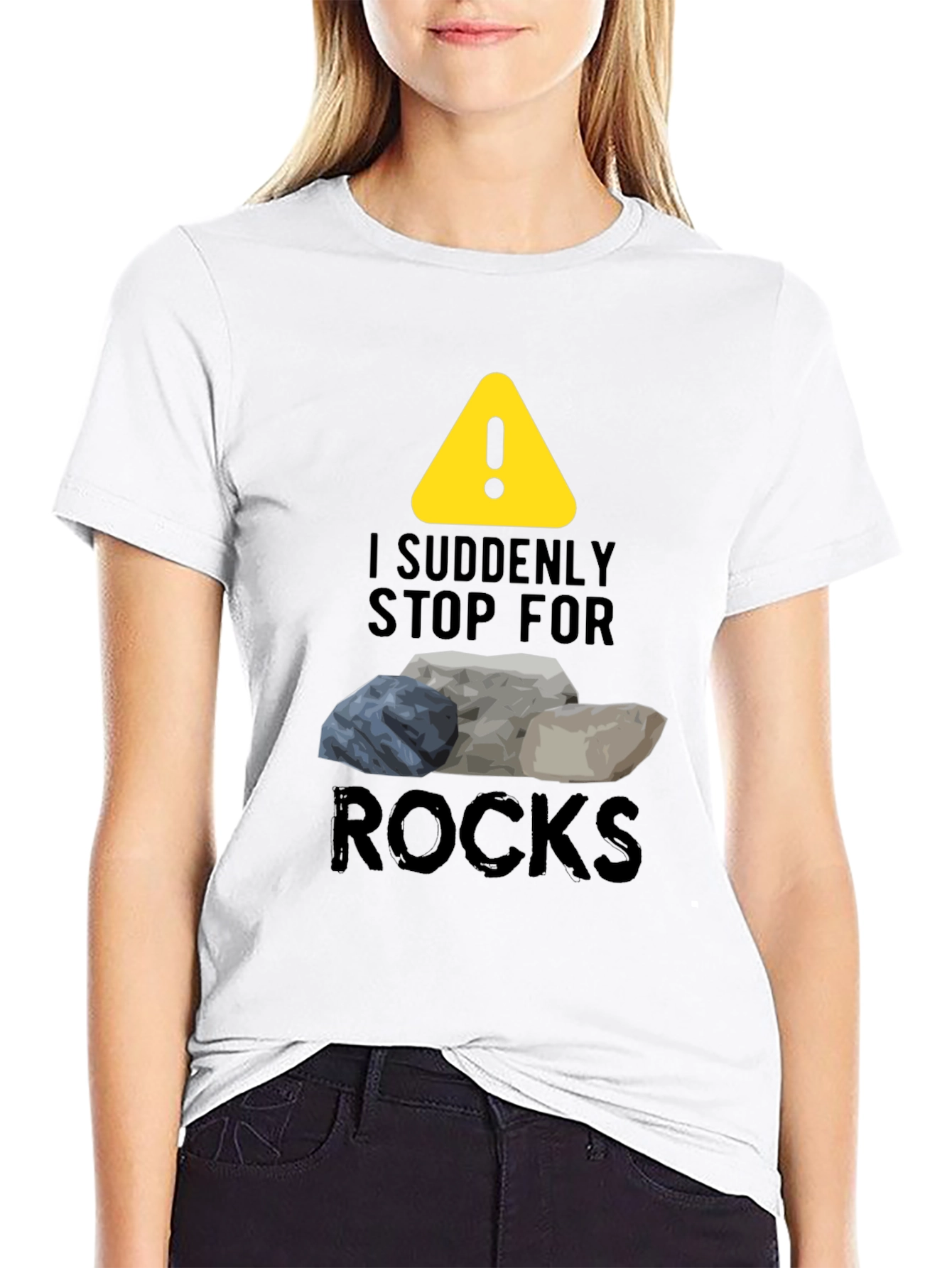 Funny Rock Collecting T-Shirt