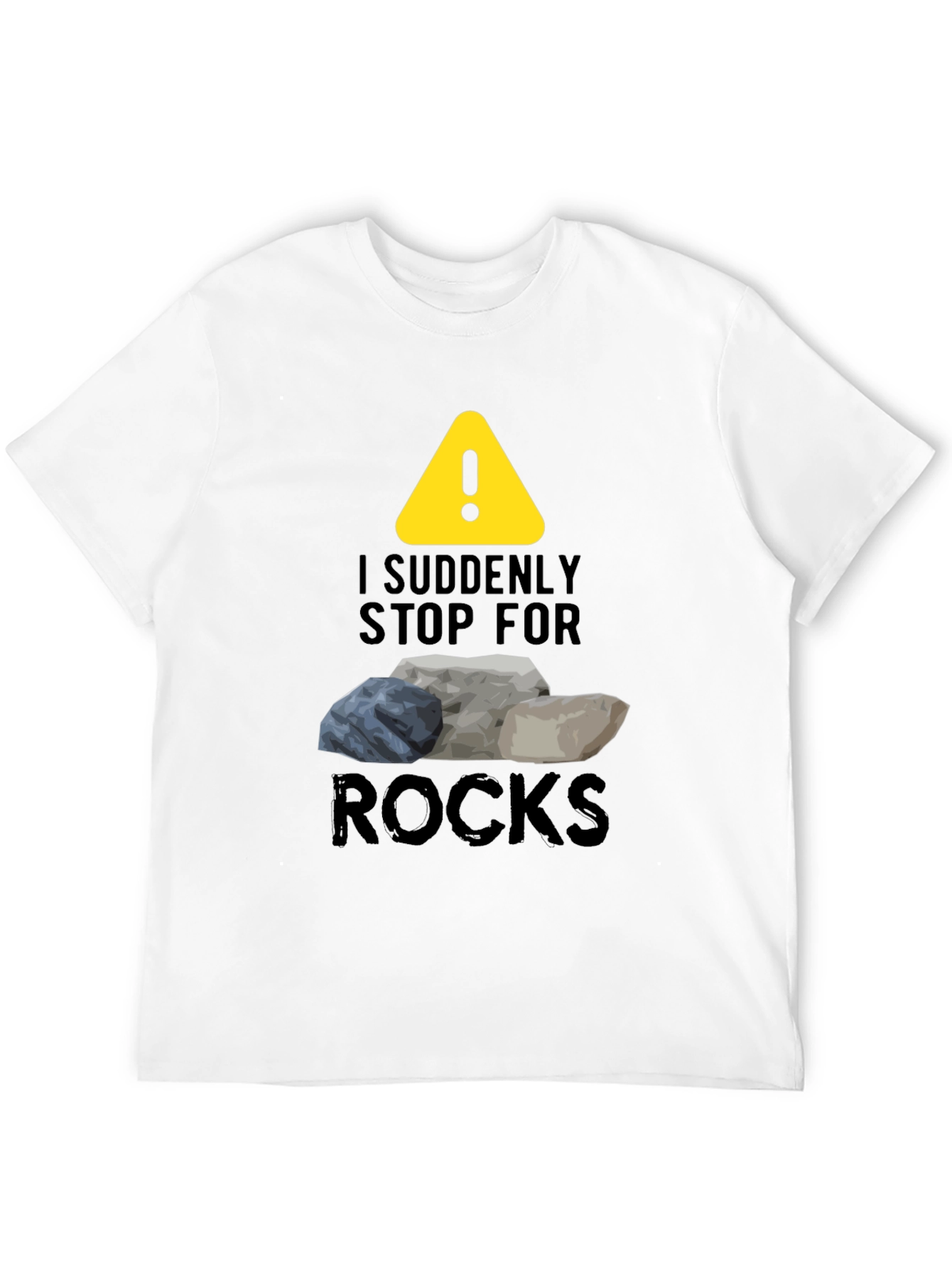 Funny Rock Collecting T-Shirt
