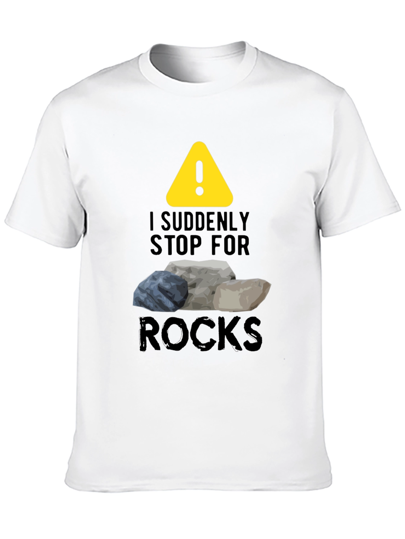 Funny Rock Collecting T-Shirt