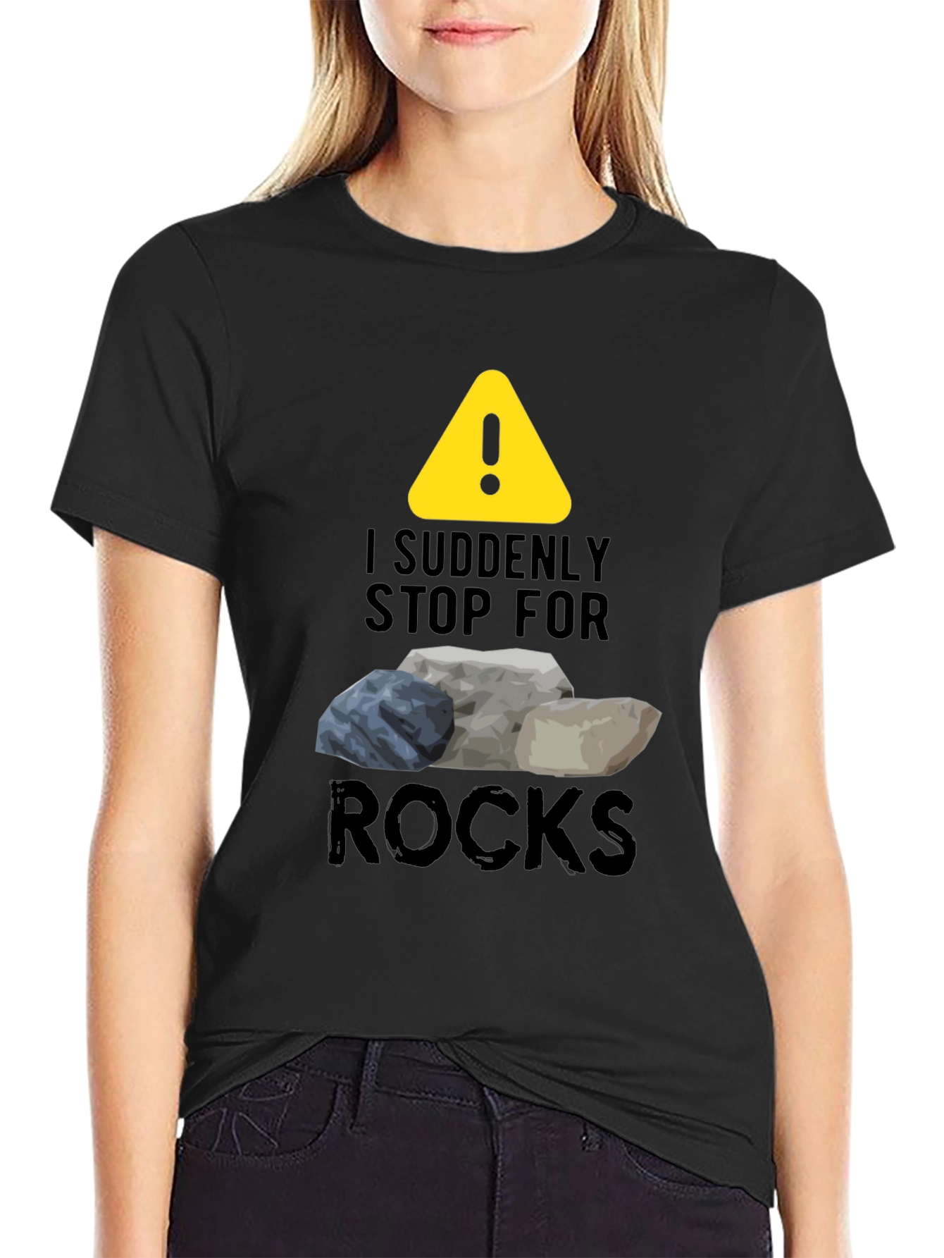 Funny Rock Collecting T-Shirt