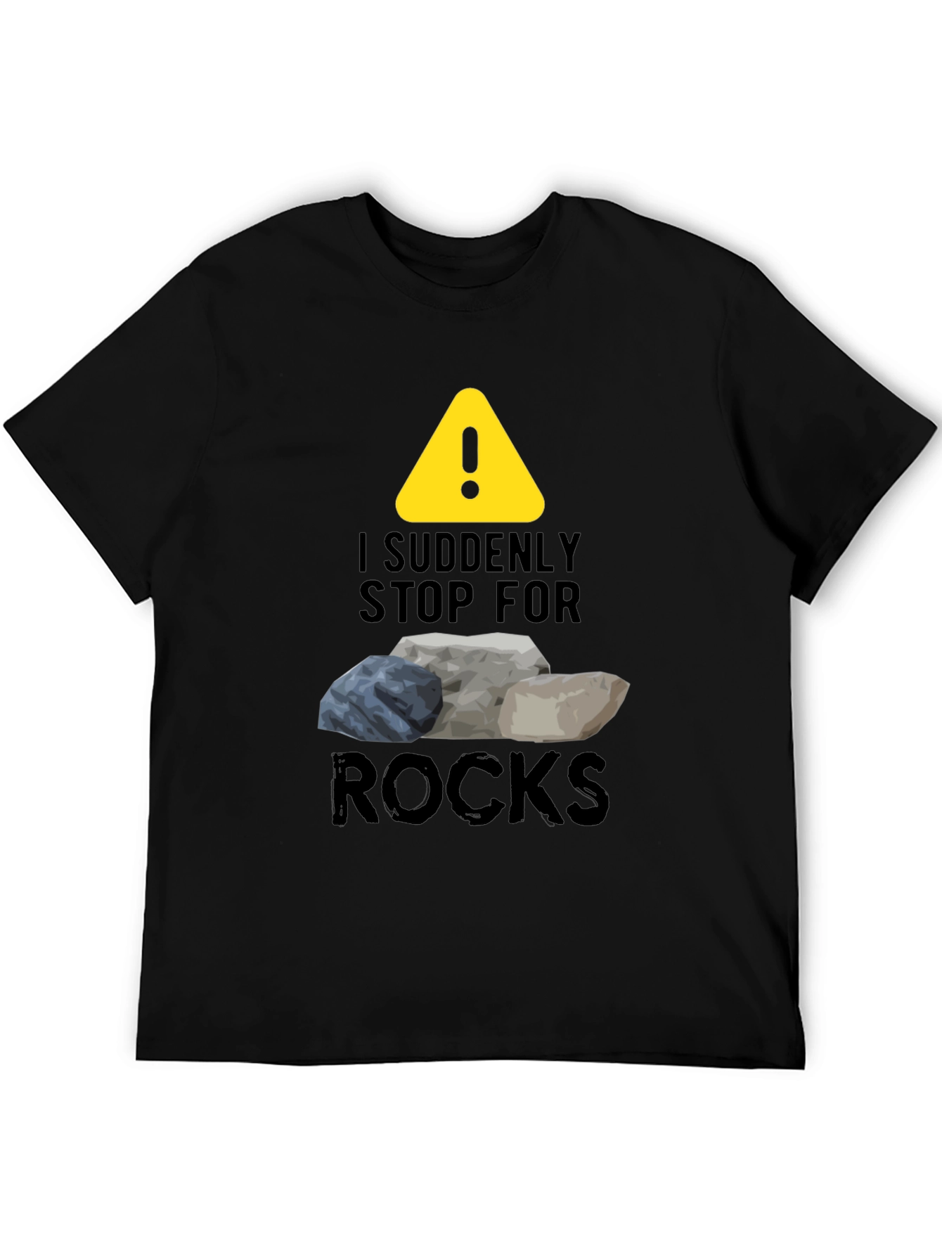 Funny Rock Collecting T-Shirt