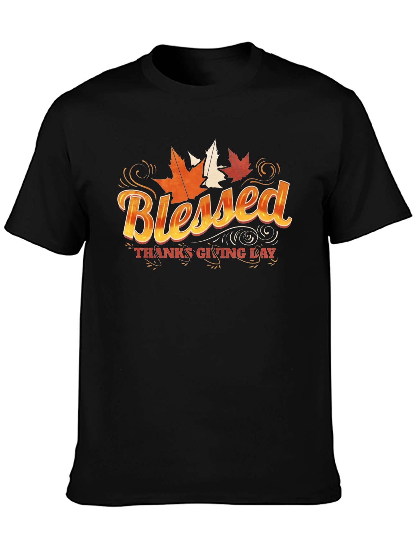 Blessed Thanksgiving Day Graphic T-Shirt