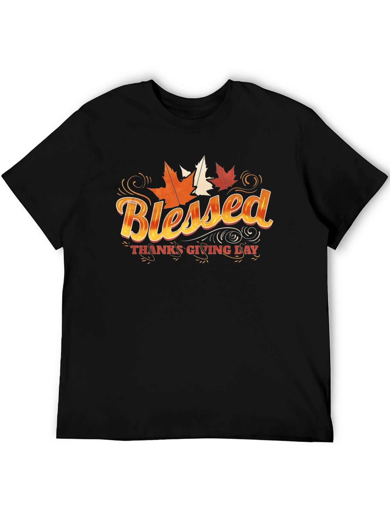 Blessed Thanksgiving Day Graphic T-Shirt
