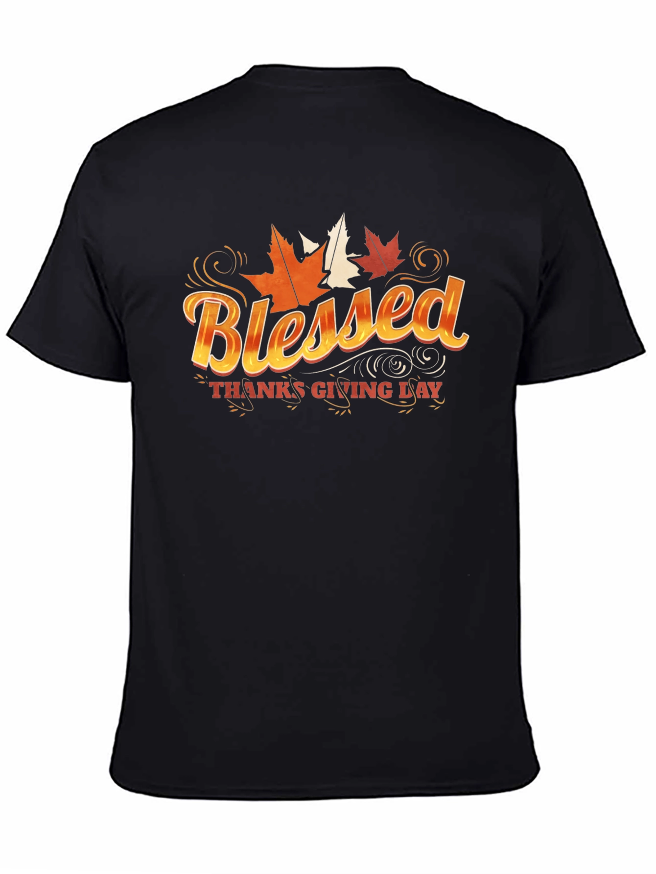 Blessed Thanksgiving Day Graphic T-Shirt