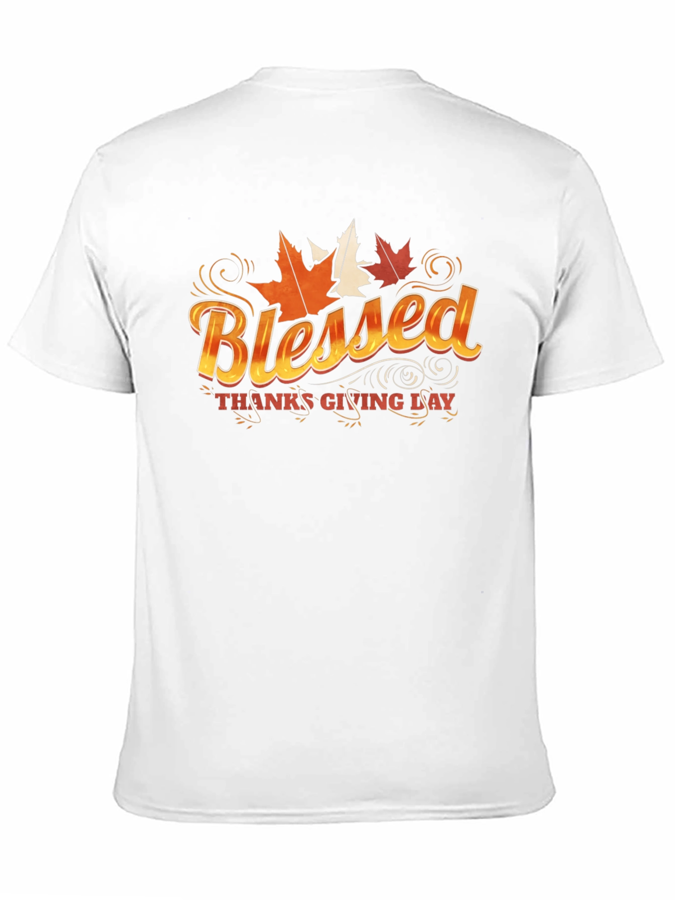 Blessed Thanksgiving Day Graphic T-Shirt