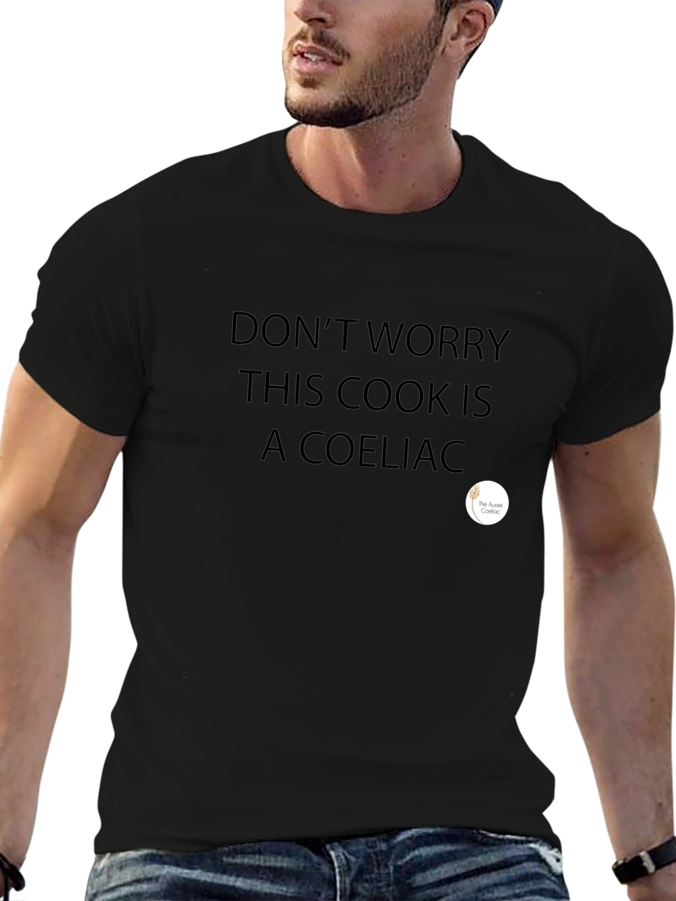 Funny Coeliac Cook T-Shirt - Gluten Free Chef