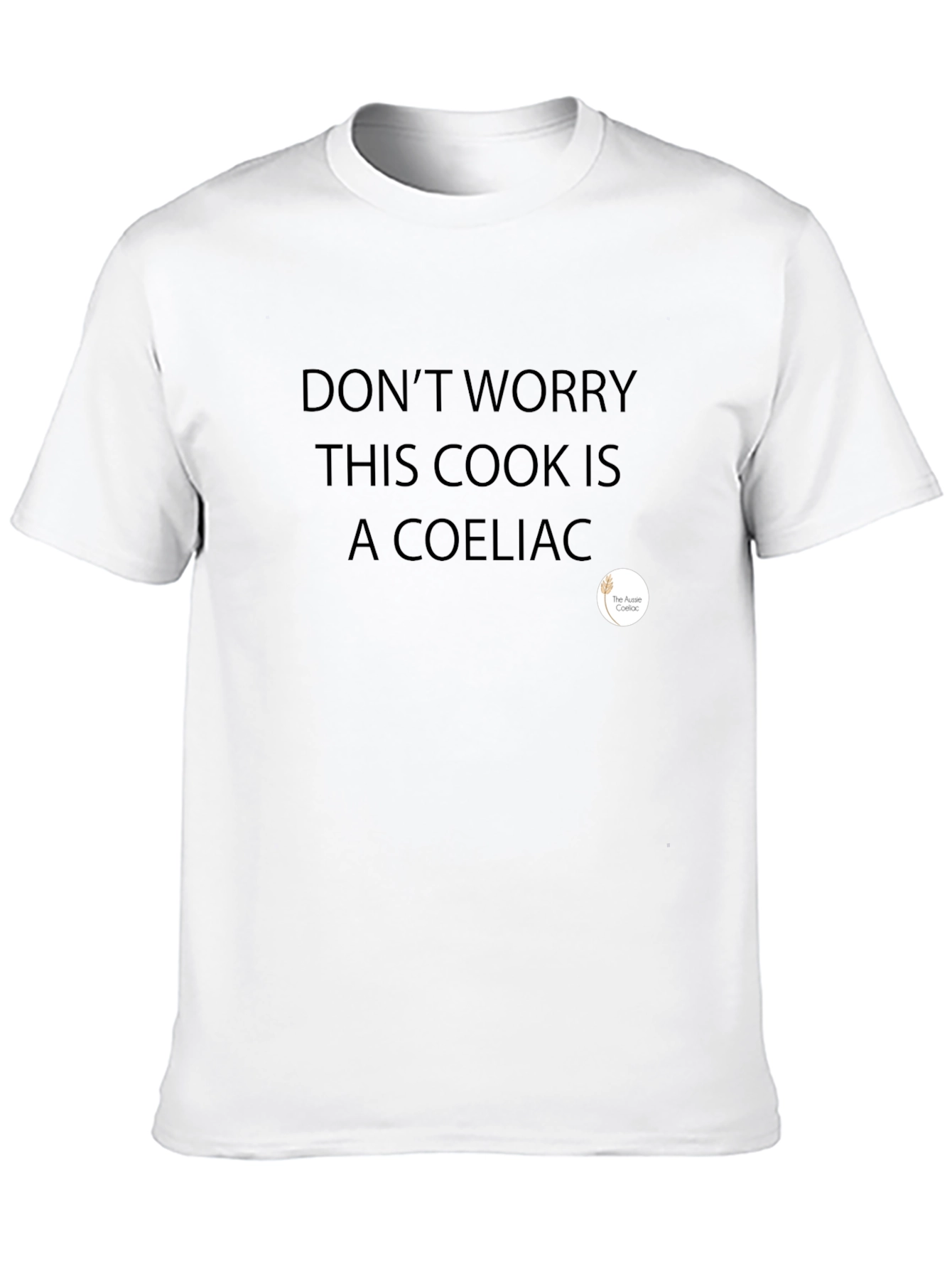 Funny Coeliac Cook T-Shirt - Gluten Free Chef