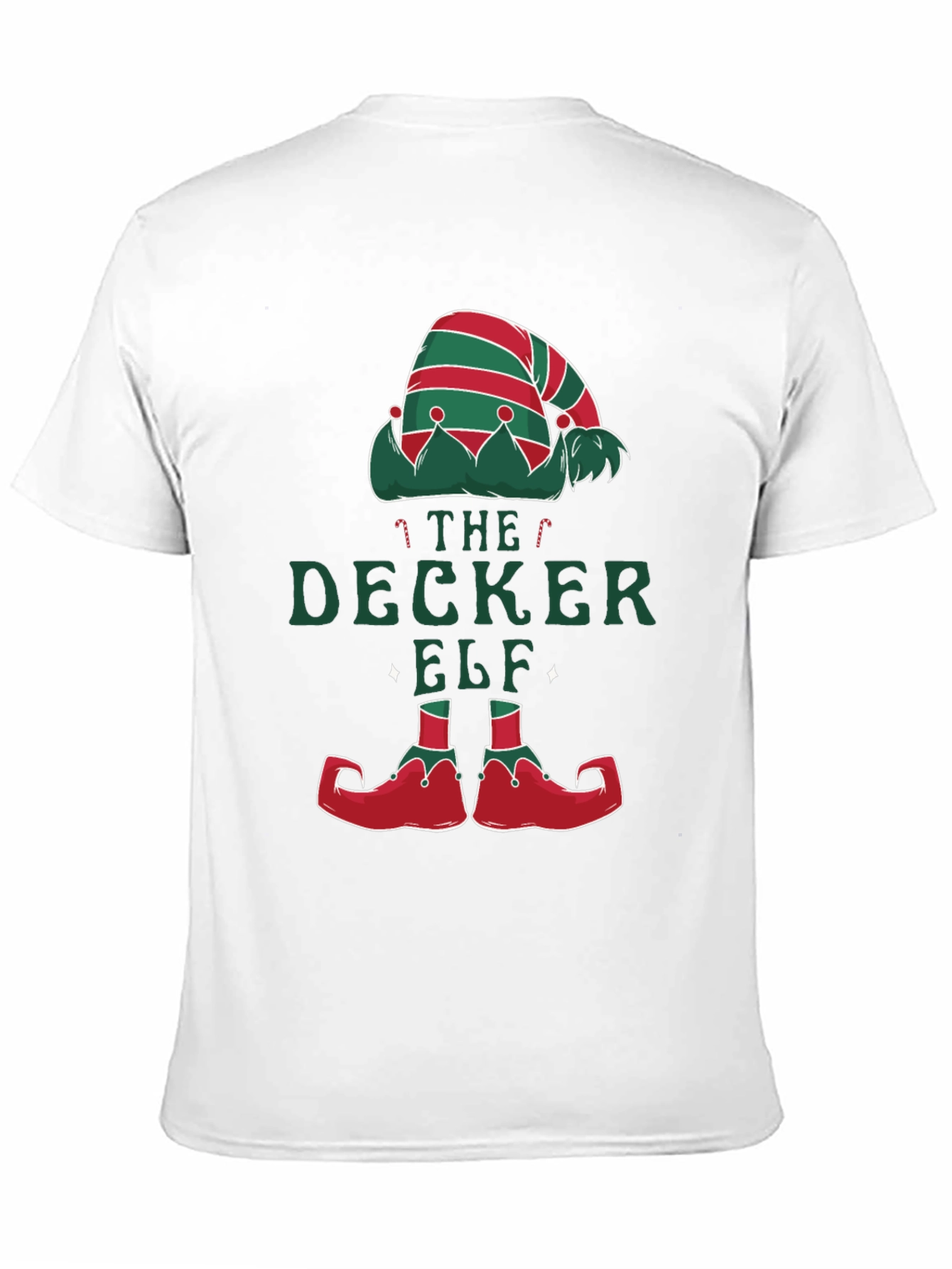 The Decker Elf Christmas T-Shirt Holiday
