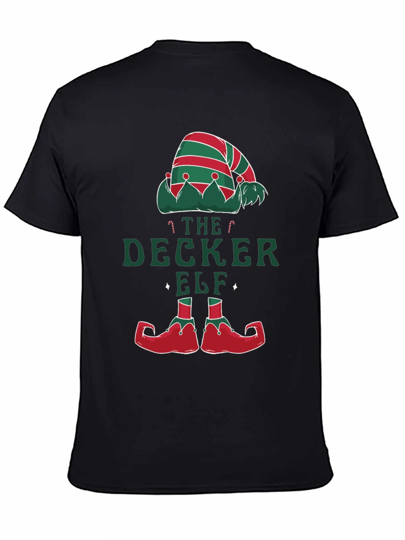 The Decker Elf Christmas T-Shirt Holiday