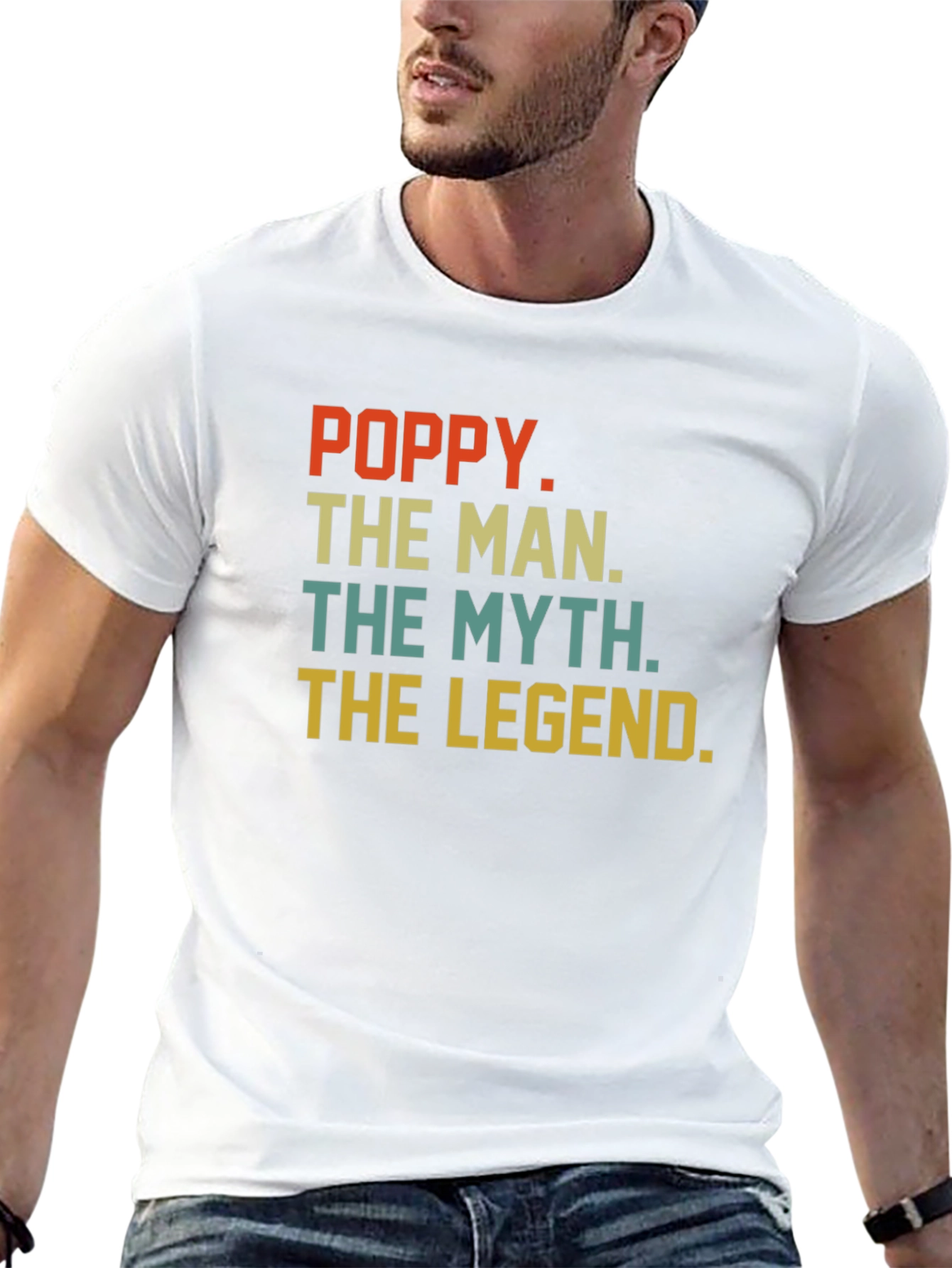 Poppy The Man T-Shirt - Legend Myth Gift