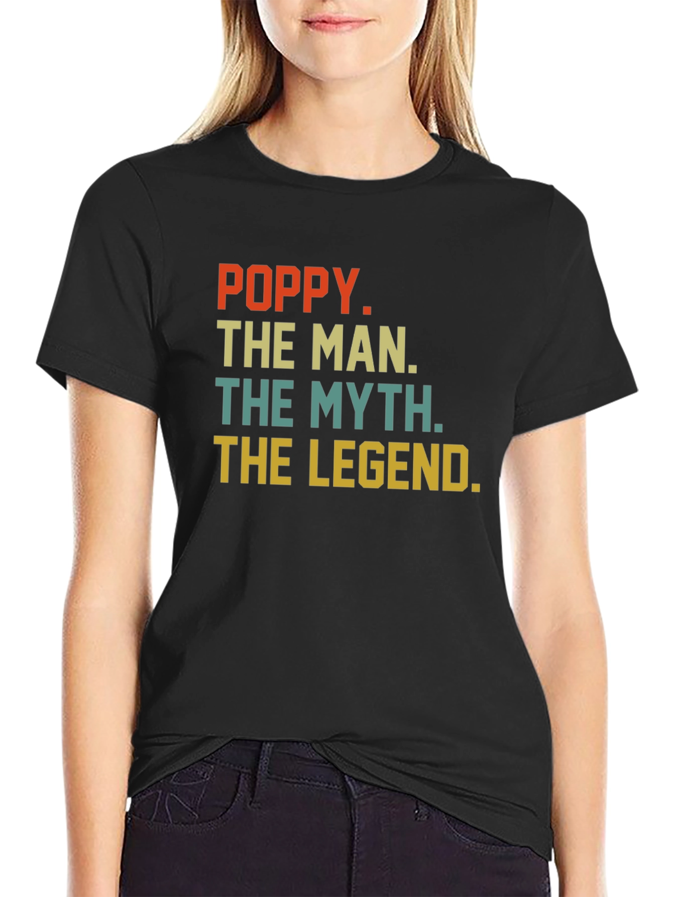 Poppy The Man T-Shirt - Legend Myth Gift