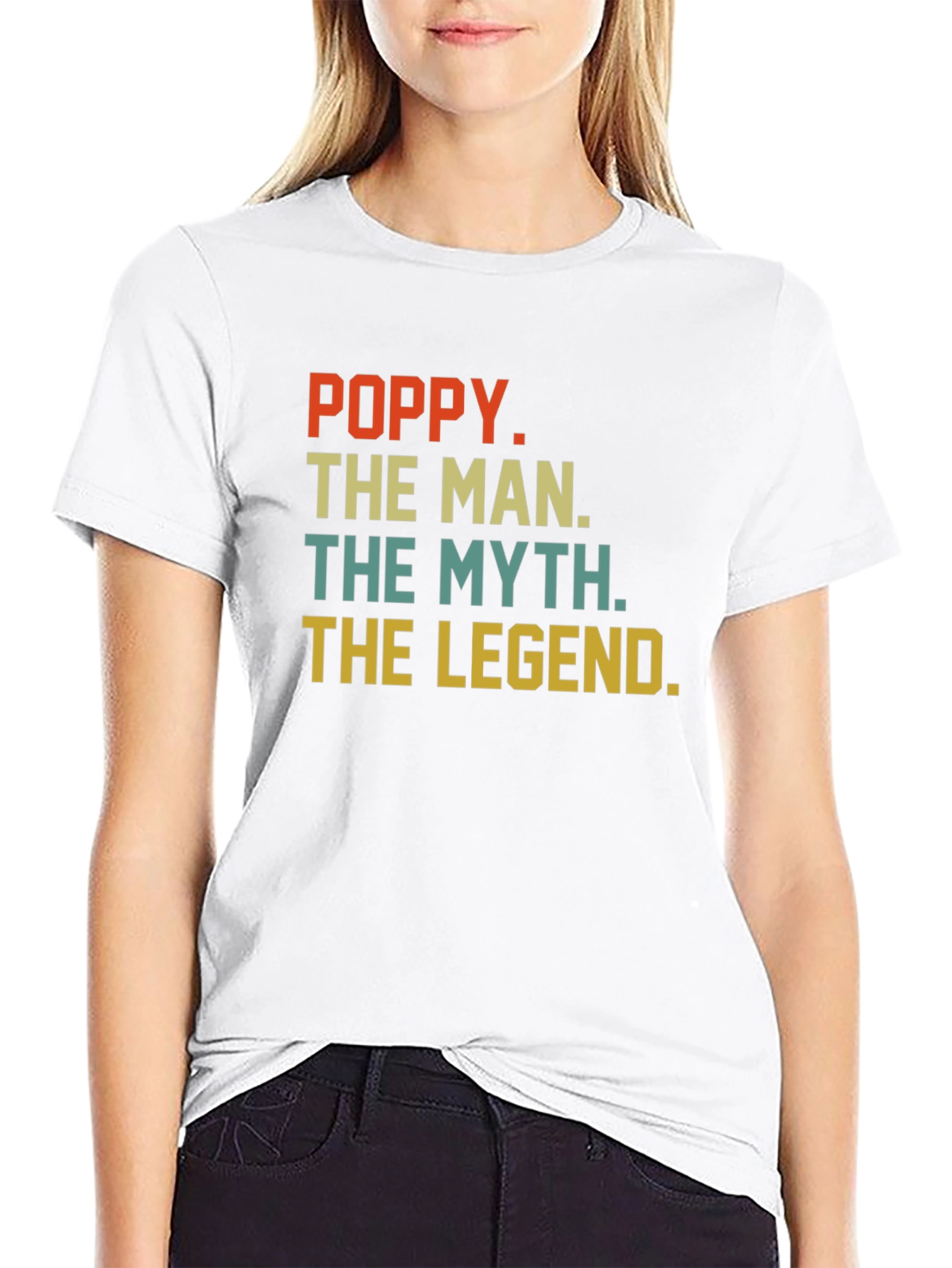 Poppy The Man T-Shirt - Legend Myth Gift