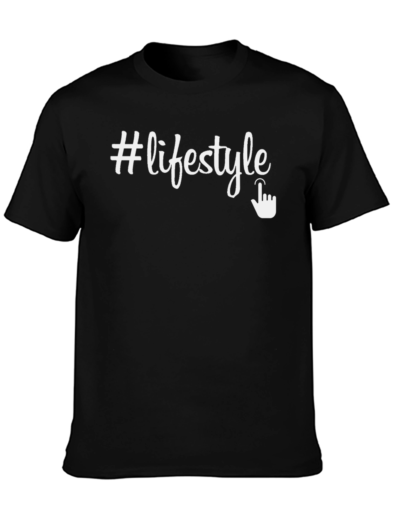 #Lifestyle Graphic Tee - Trendy & Comfortable