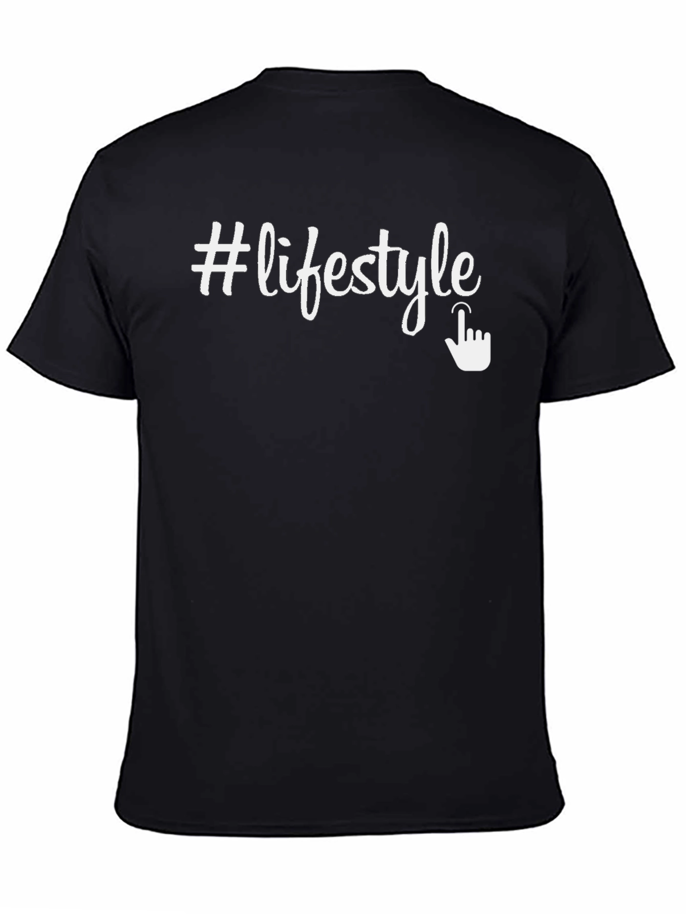 #Lifestyle Graphic Tee - Trendy & Comfortable