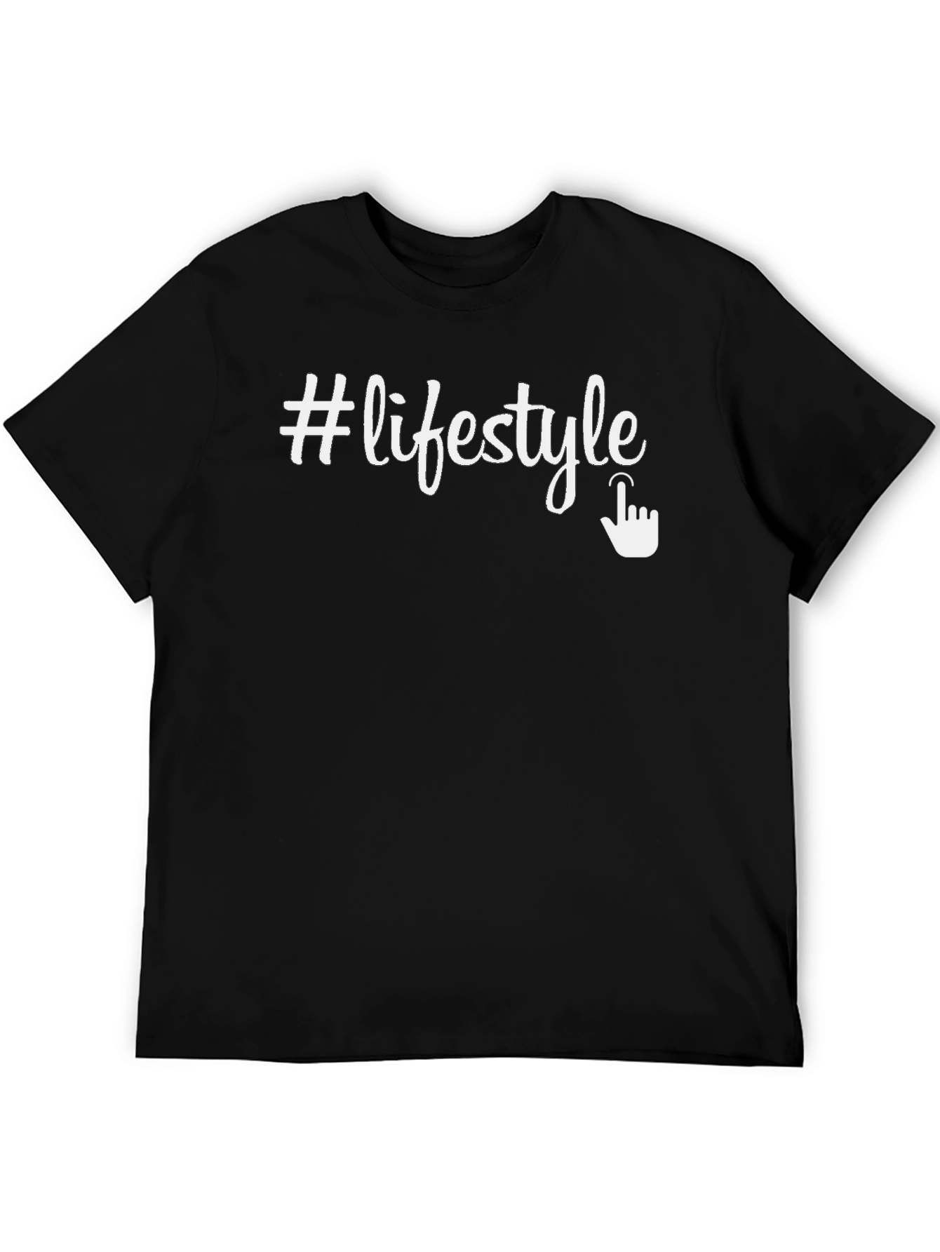 #Lifestyle Graphic Tee - Trendy & Comfortable