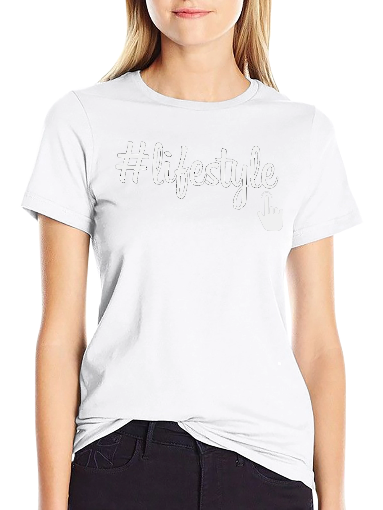 #Lifestyle Graphic Tee - Trendy & Comfortable