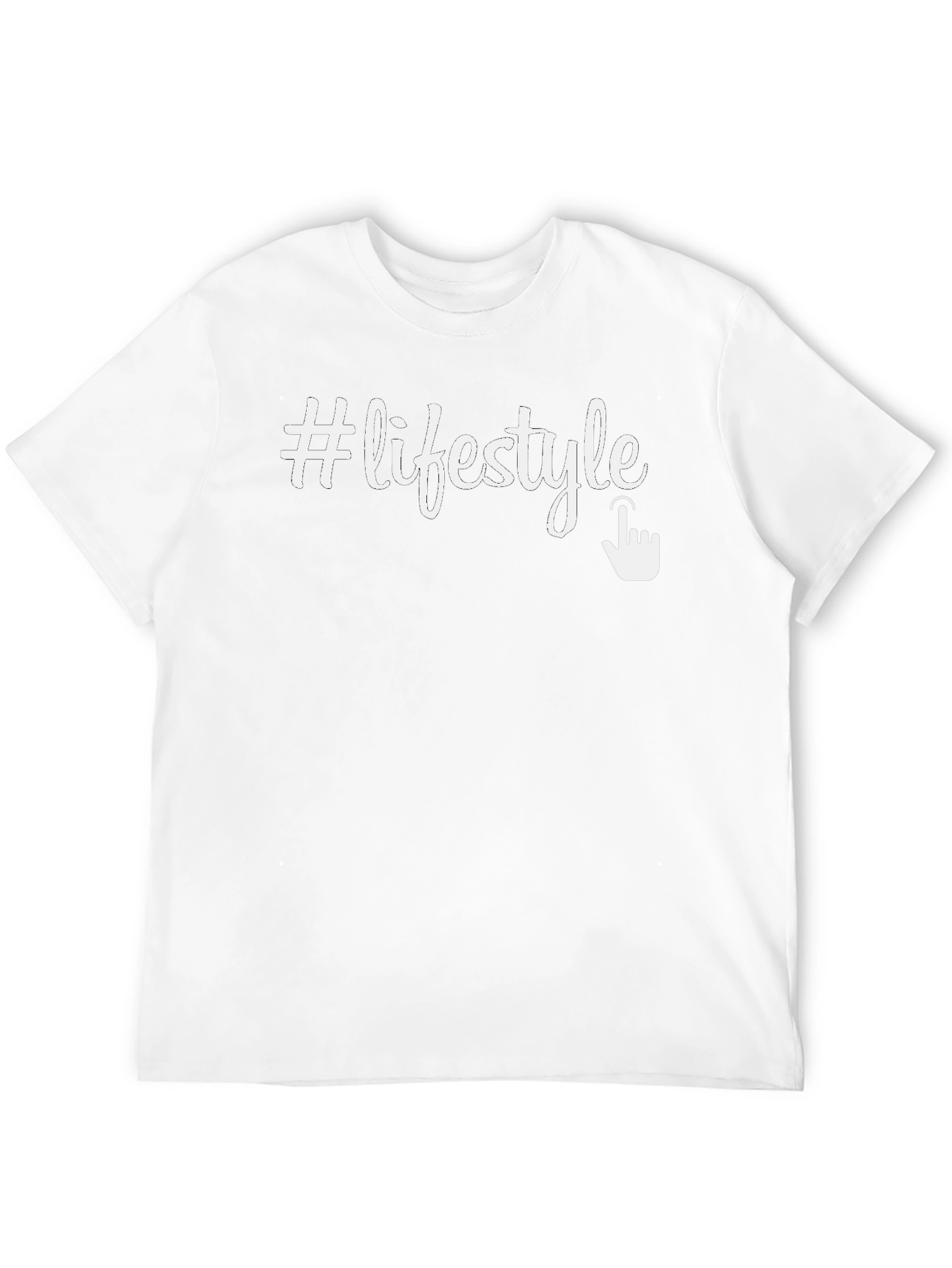 #Lifestyle Graphic Tee - Trendy & Comfortable