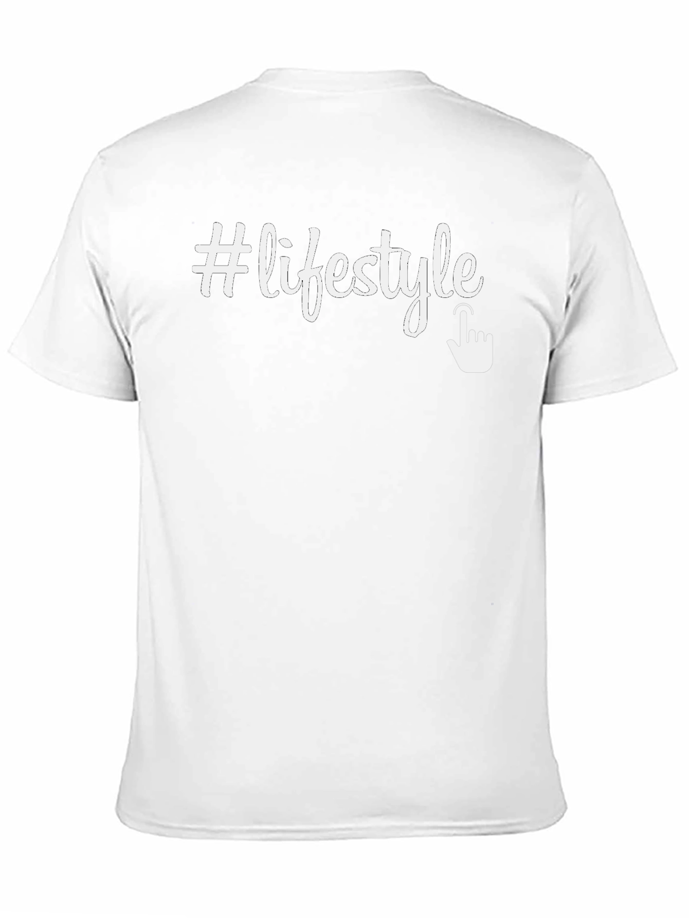 #Lifestyle Graphic Tee - Trendy & Comfortable
