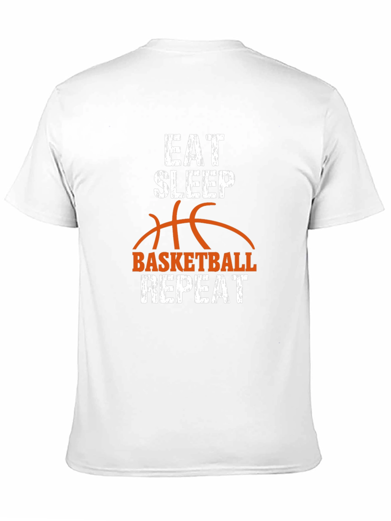 Eat Sleep Basketball Repeat Graphic Tee