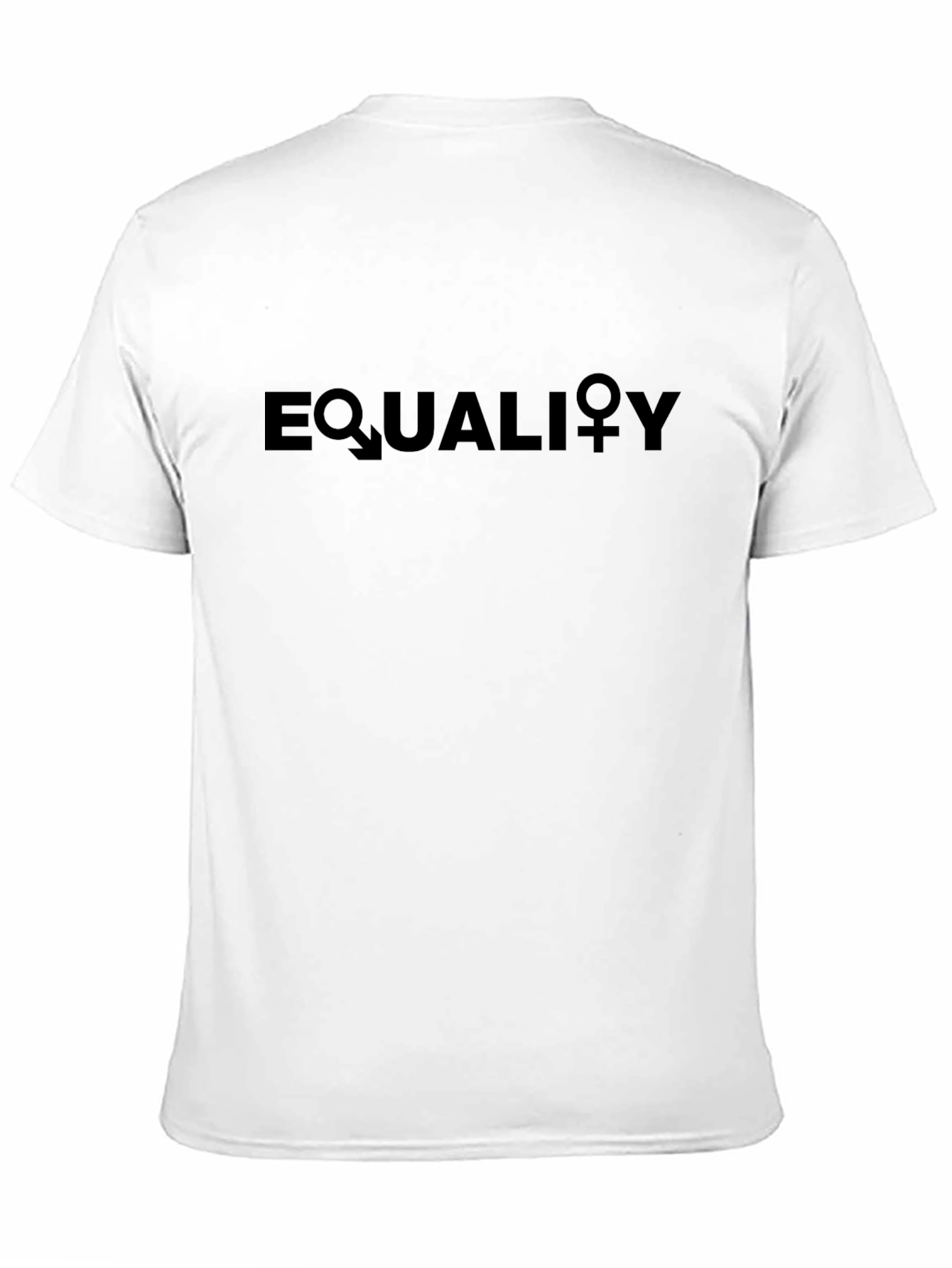 Equality Graphic Tee - Black Unisex T-Shirt