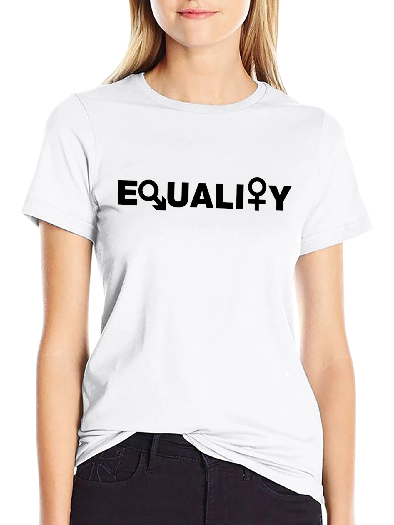 Equality Graphic Tee - Black Unisex T-Shirt