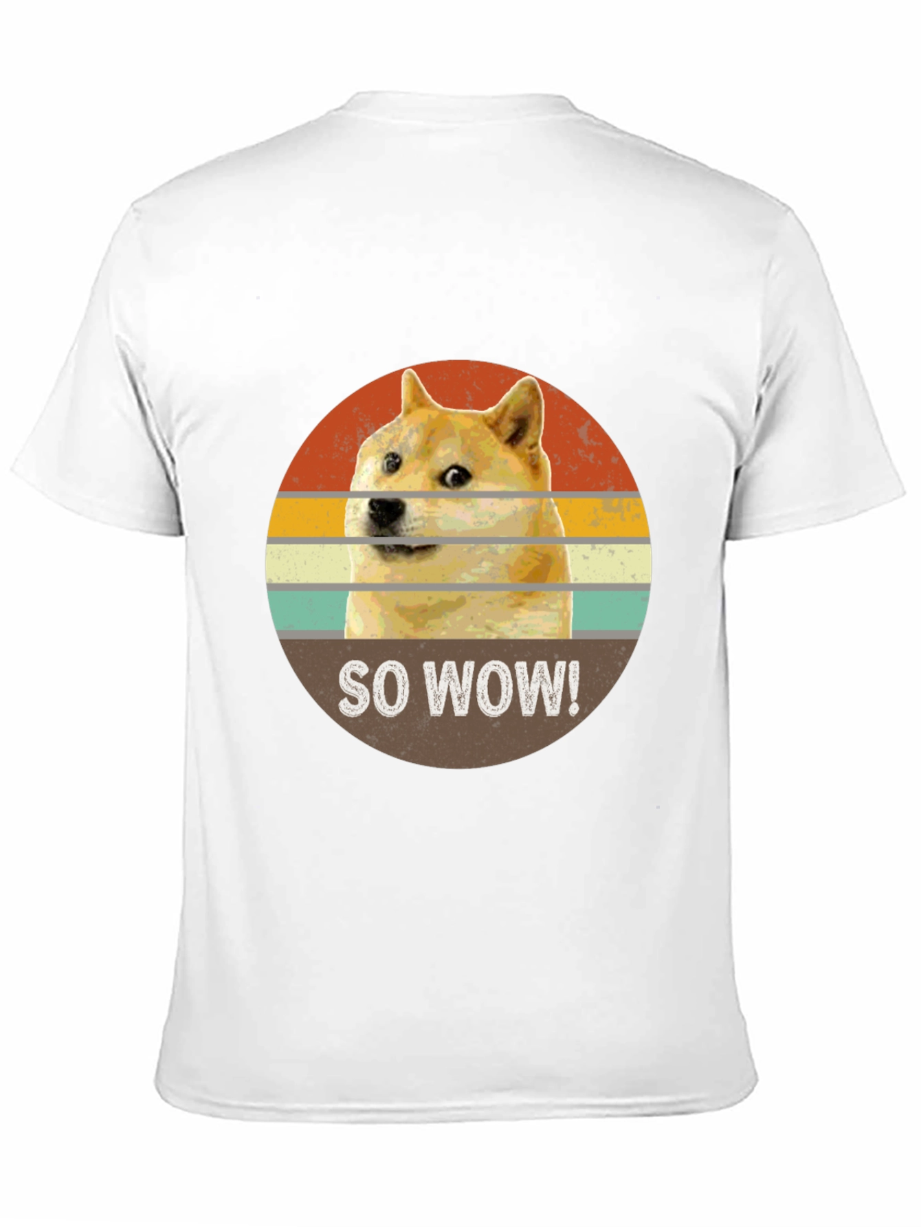 Retro Doge T-Shirt - So Wow Meme Tee