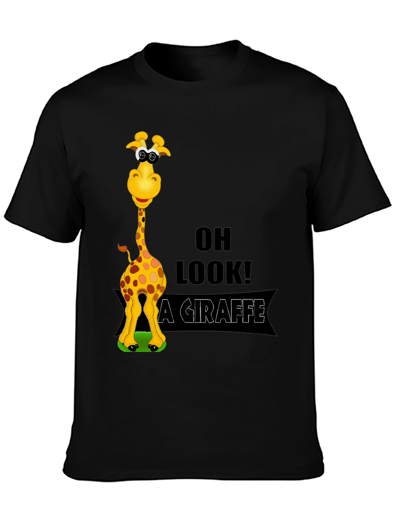 Funny Giraffe Graphic T-Shirt