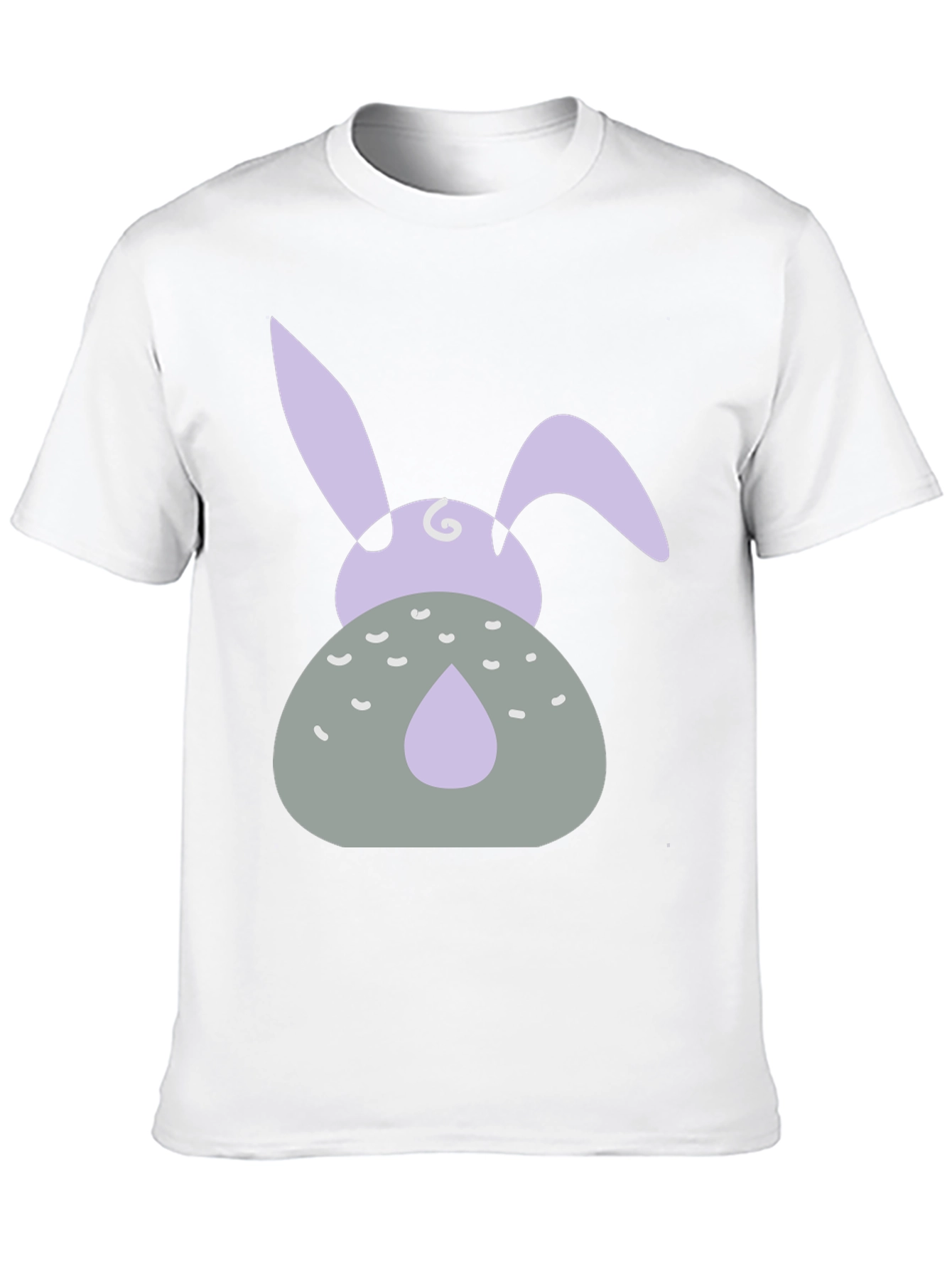 Easter Bunny Graphic Tee - Black