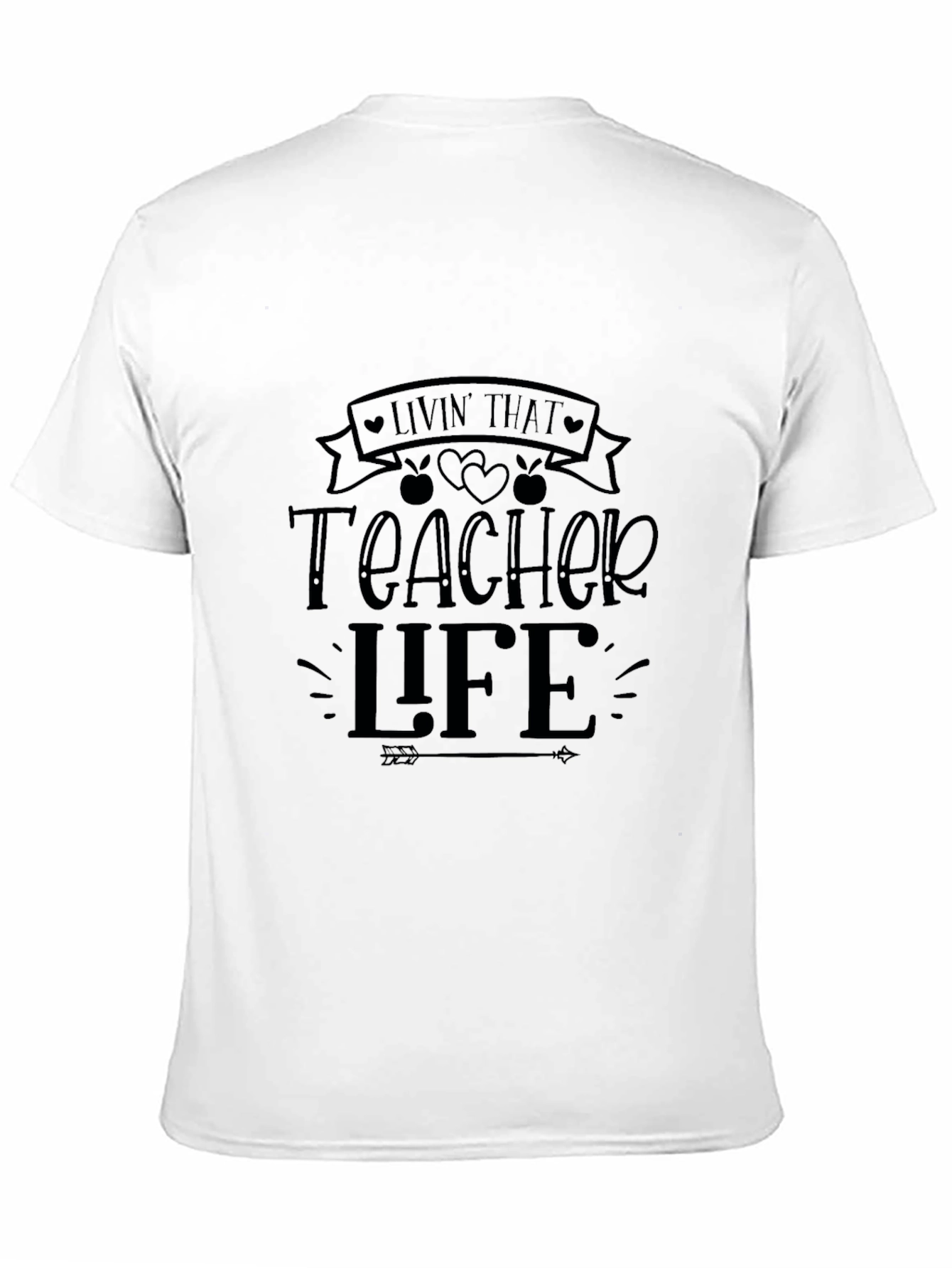 Teacher Life Black T-Shirt