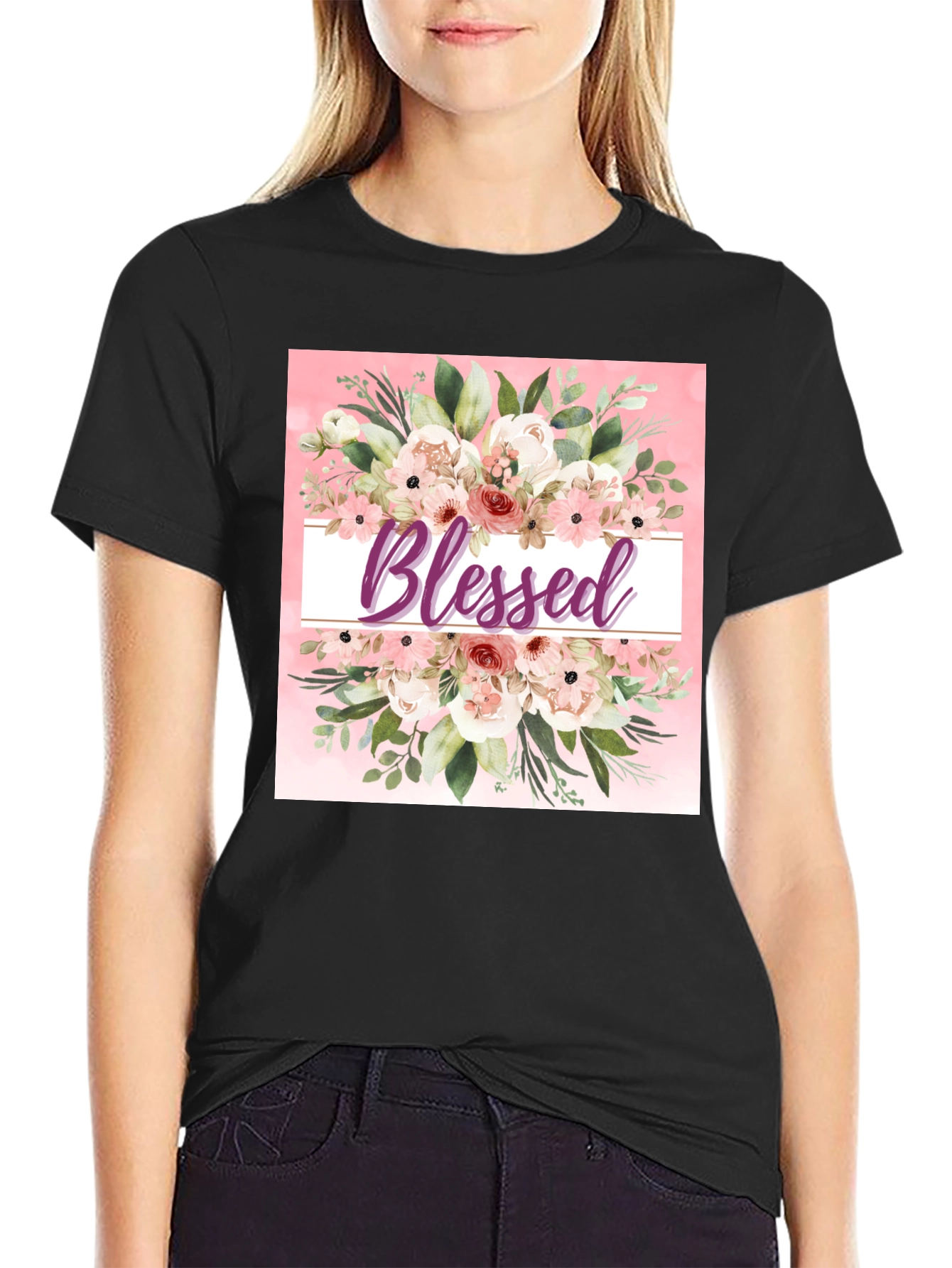 Blessed Floral T-Shirt