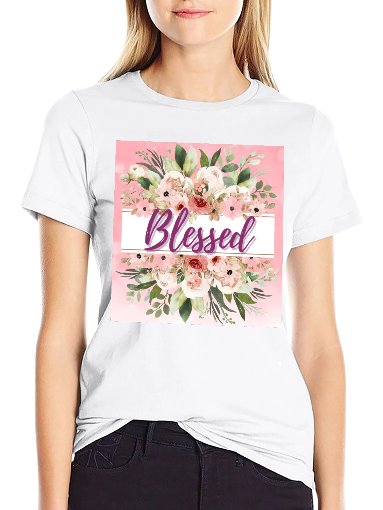 Blessed Floral T-Shirt