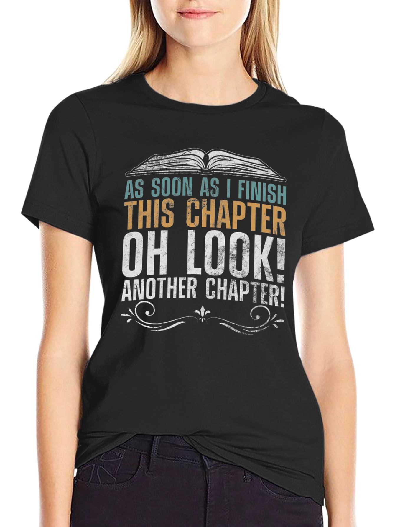 Book Lovers Tee: Another Chapter!