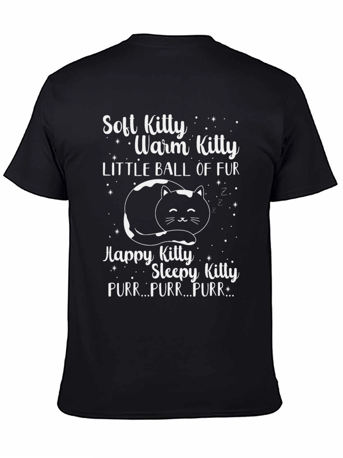 Soft Kitty T-Shirt: Warm & Fuzzy Cat Lover Tee