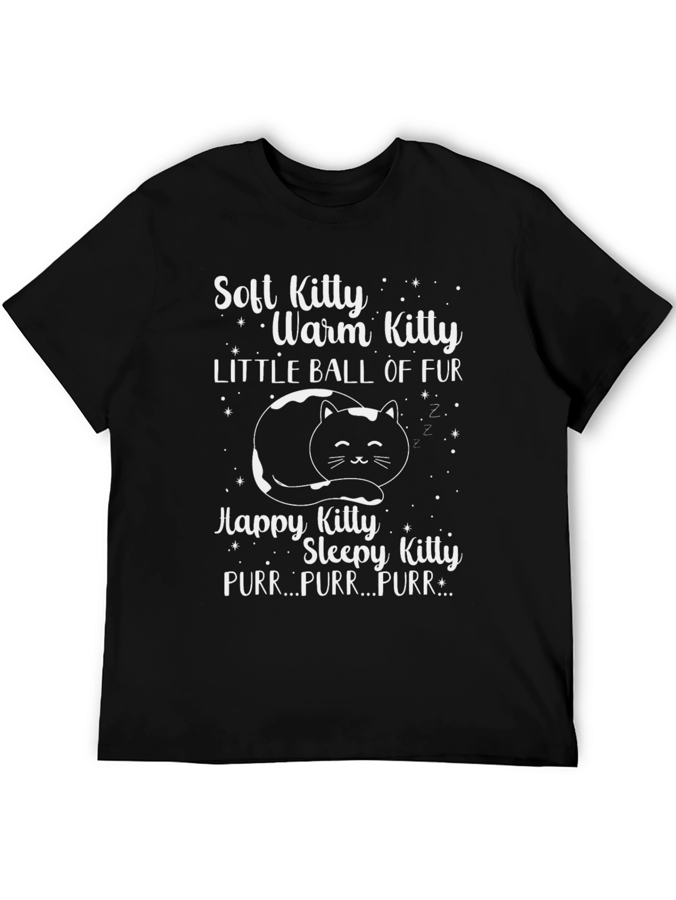 Soft Kitty T-Shirt: Warm & Fuzzy Cat Lover Tee