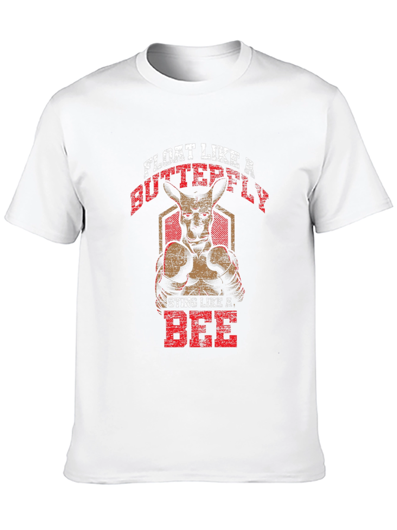 Kangaroo Boxer T-Shirt: Float Like a Butterfly
