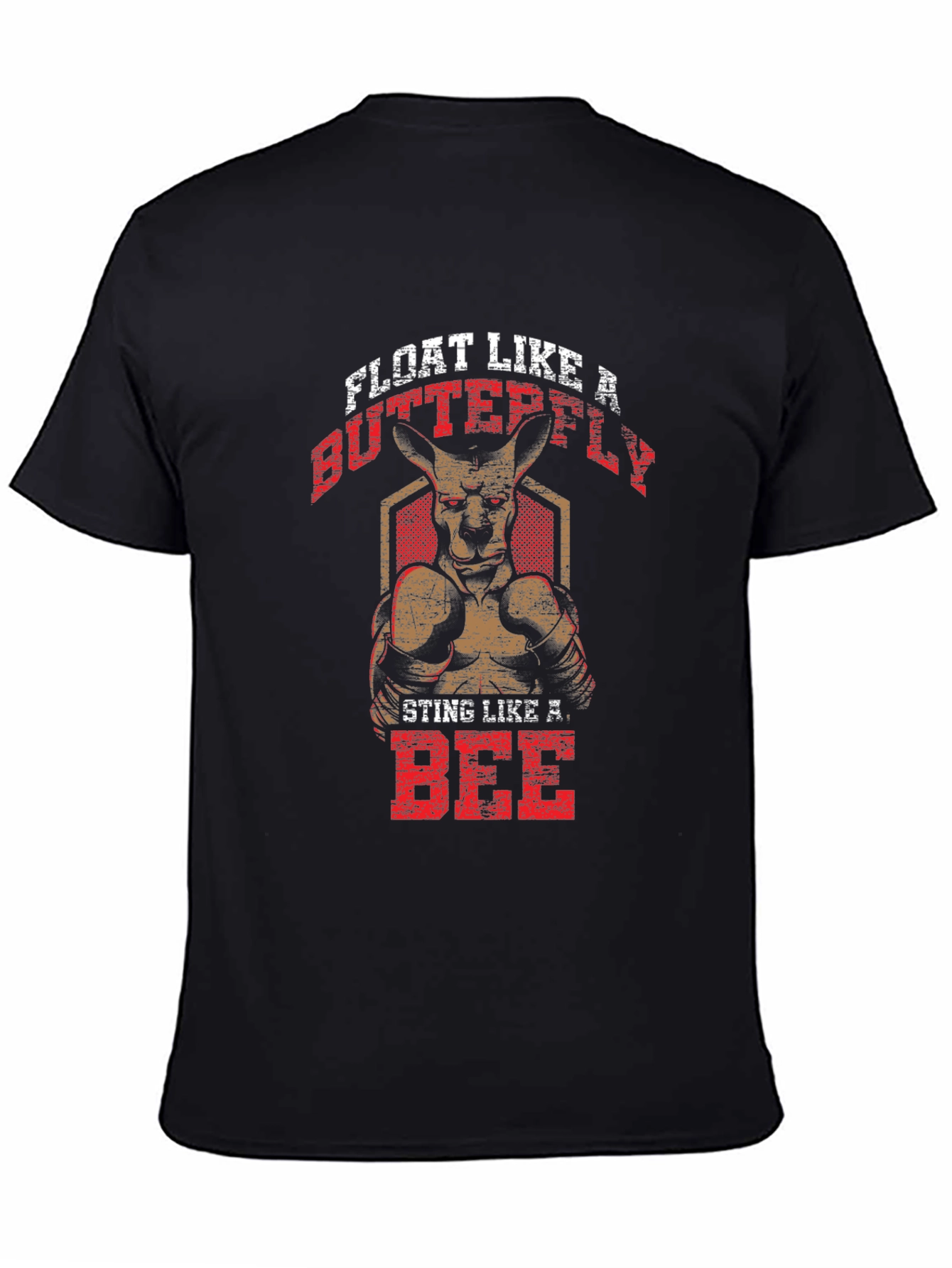 Kangaroo Boxer T-Shirt: Float Like a Butterfly