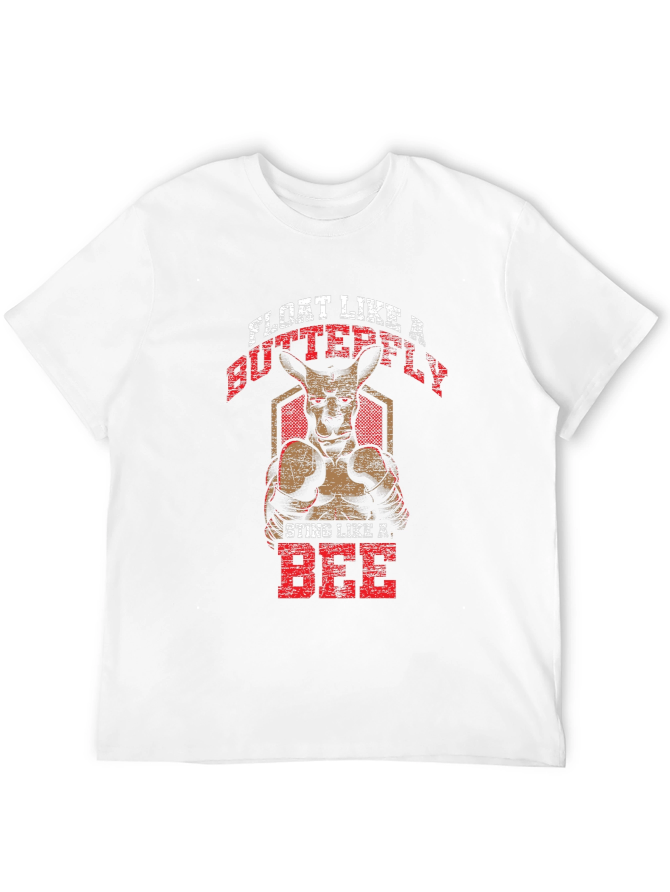Kangaroo Boxer T-Shirt: Float Like a Butterfly