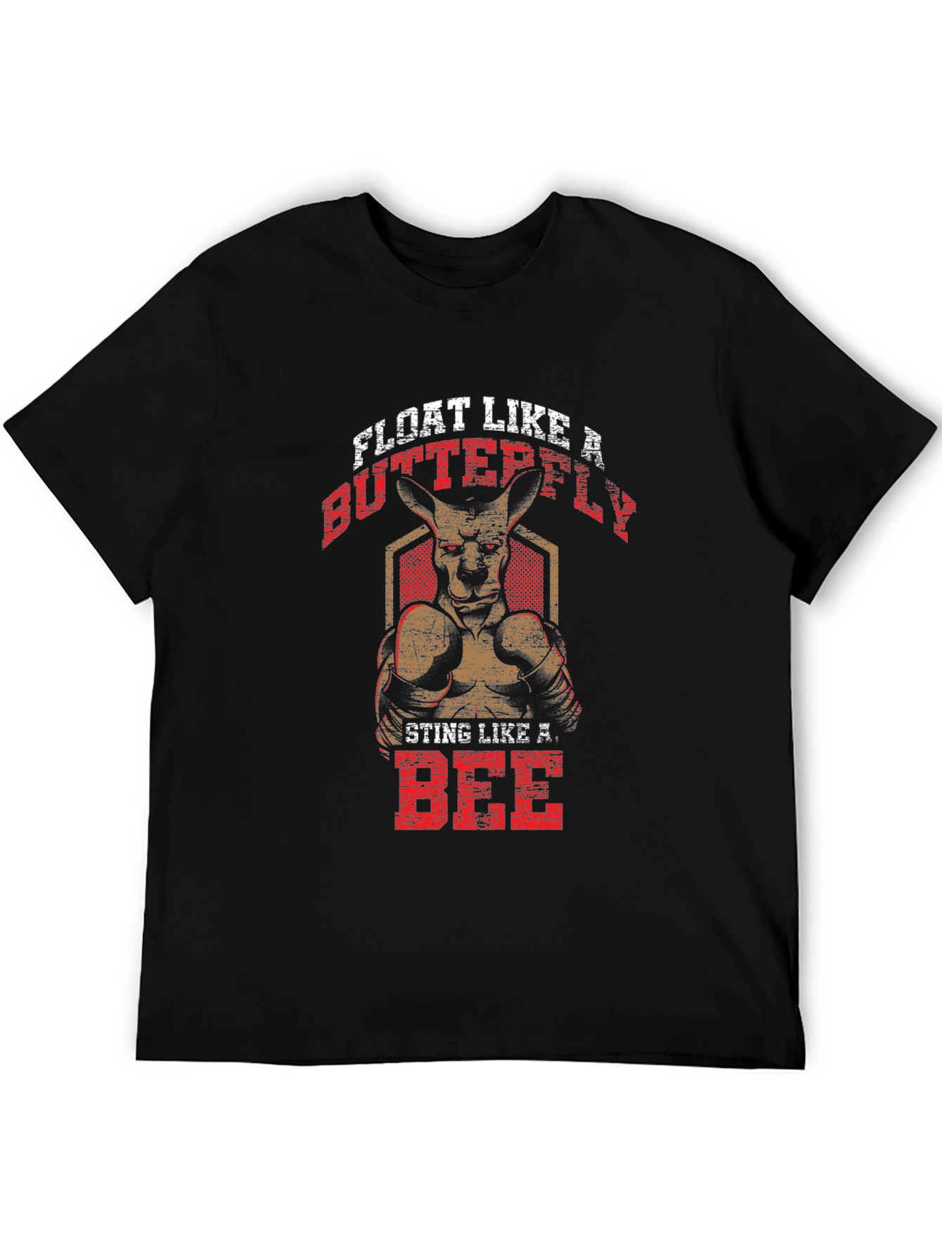 Kangaroo Boxer T-Shirt: Float Like a Butterfly