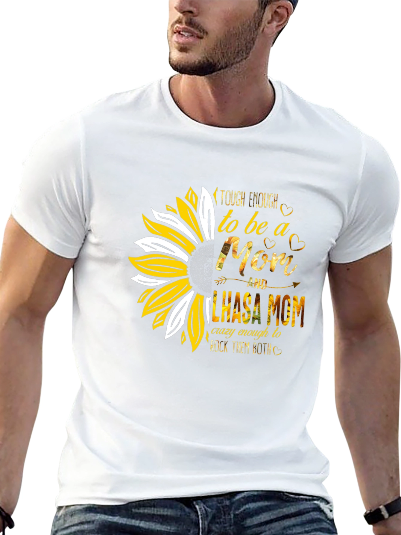 Tough Enough Lhasa Mom T-Shirt
