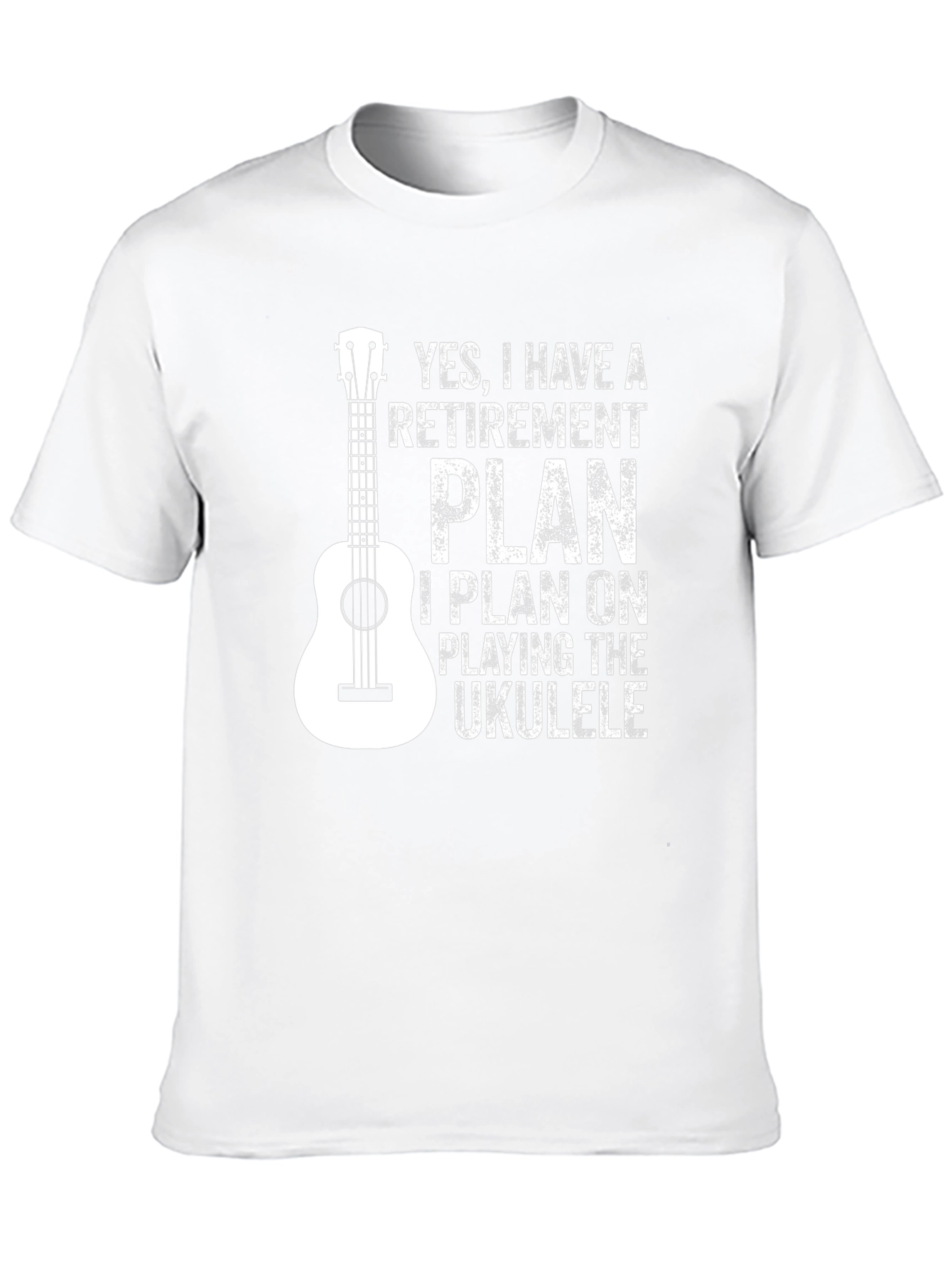 Retirement Plan Ukulele T-Shirt